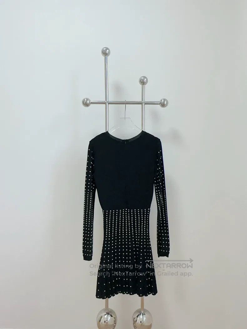 Valentino Valentino Black crystal beading Size XS / US 0-2 / IT 36-38 - 2 Thumbnail