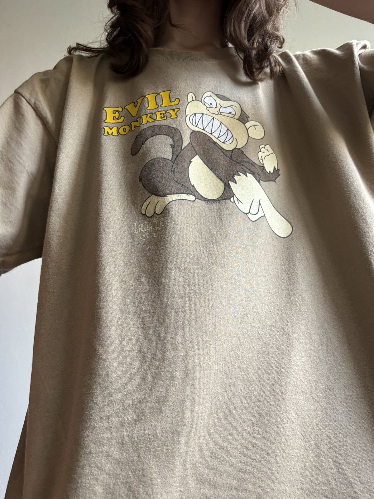 Cartoon Network × Fox Racing × Vintage Vintage 2006 Family Guy Evil Monkey t-shirt Size US XL / EU 56 / 4 - 2 Thumbnail