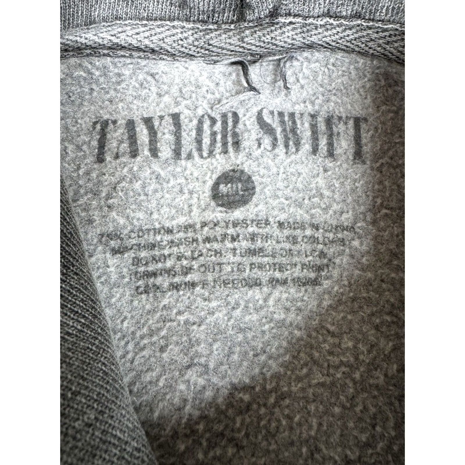 Vintage Taylor Swift Official Reputation There Will Be No Explanation Hoodie M/L Heavy Ladies High Neck Logo Fleece Size M / US 6-8 / IT 42-44 - 2 Thumbnail