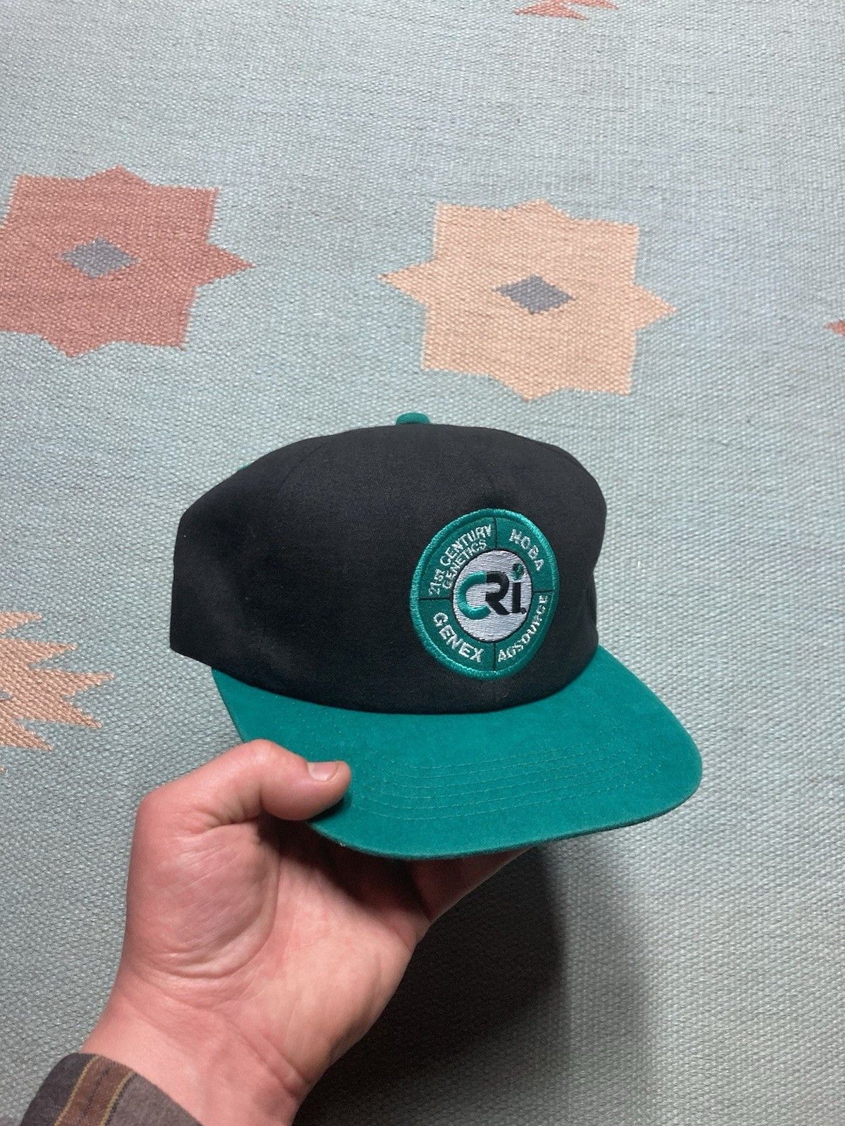 Vintage k products snapback hat 21st century genetics noba farm feed Size ONE SIZE - 1 Thumbnail