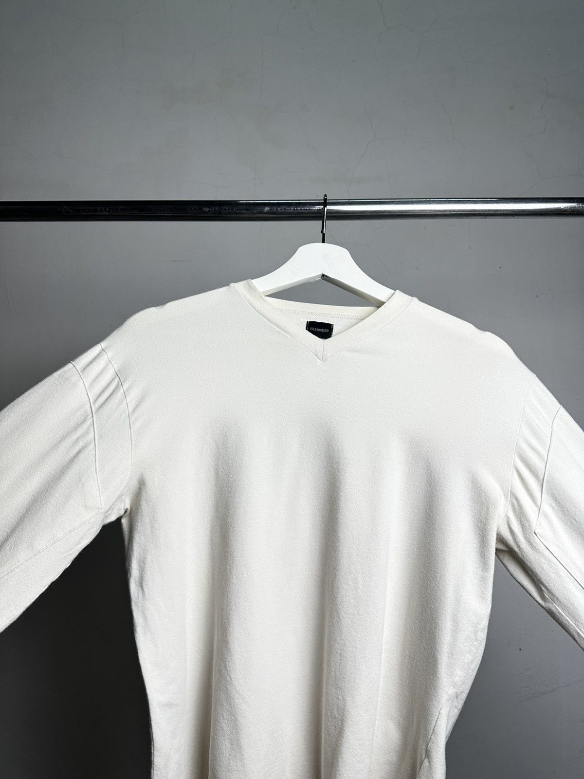 Jil Sander Jil Sander Raf Simons Era Double Layered Sleeve Tshirt Size US S / EU 44-46 / 1 - 3 Thumbnail