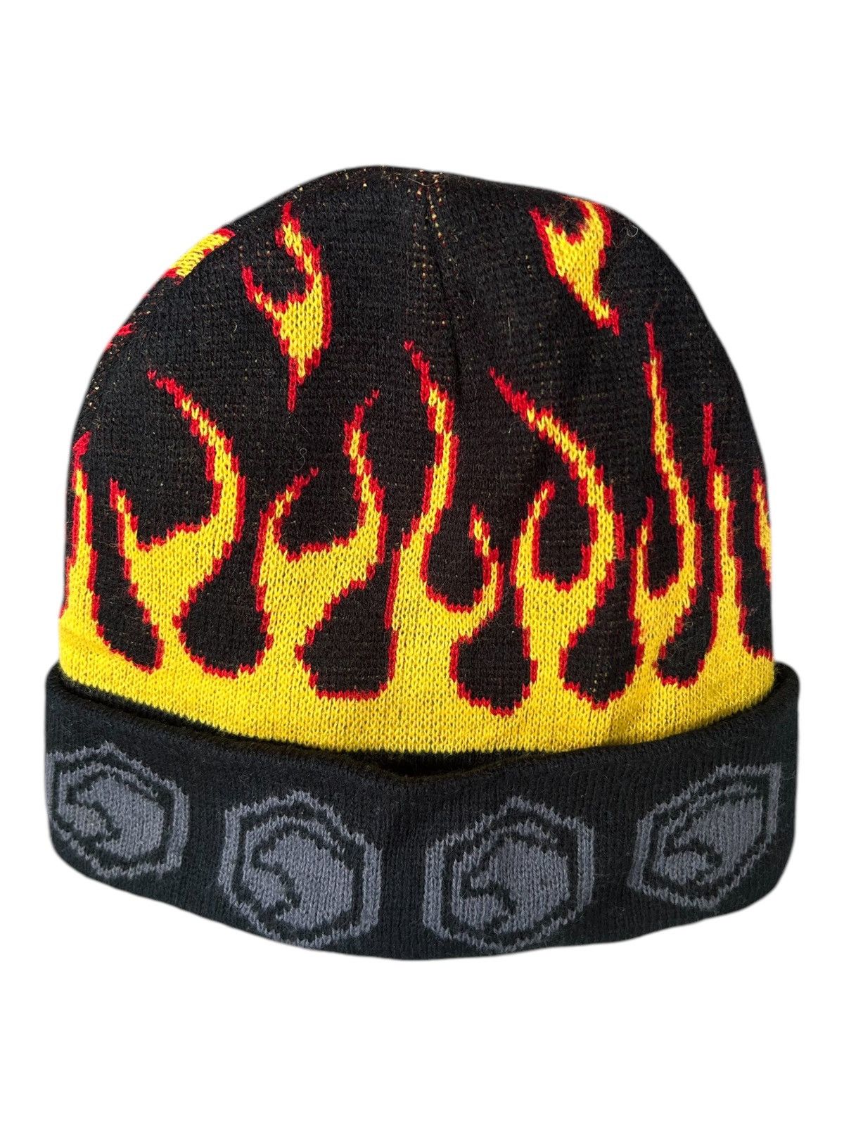 Japanese Brand × Kapital × Vintage Japanese Style Flame Beanie Hats Size ONE SIZE - 4 Thumbnail