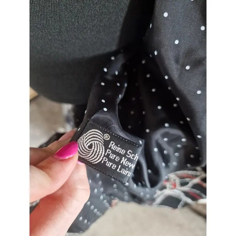 Other Wool coat with an original pattern, Prêt-à-porter, size M Size M / US 6-8 / IT 42-44 - 9 Thumbnail