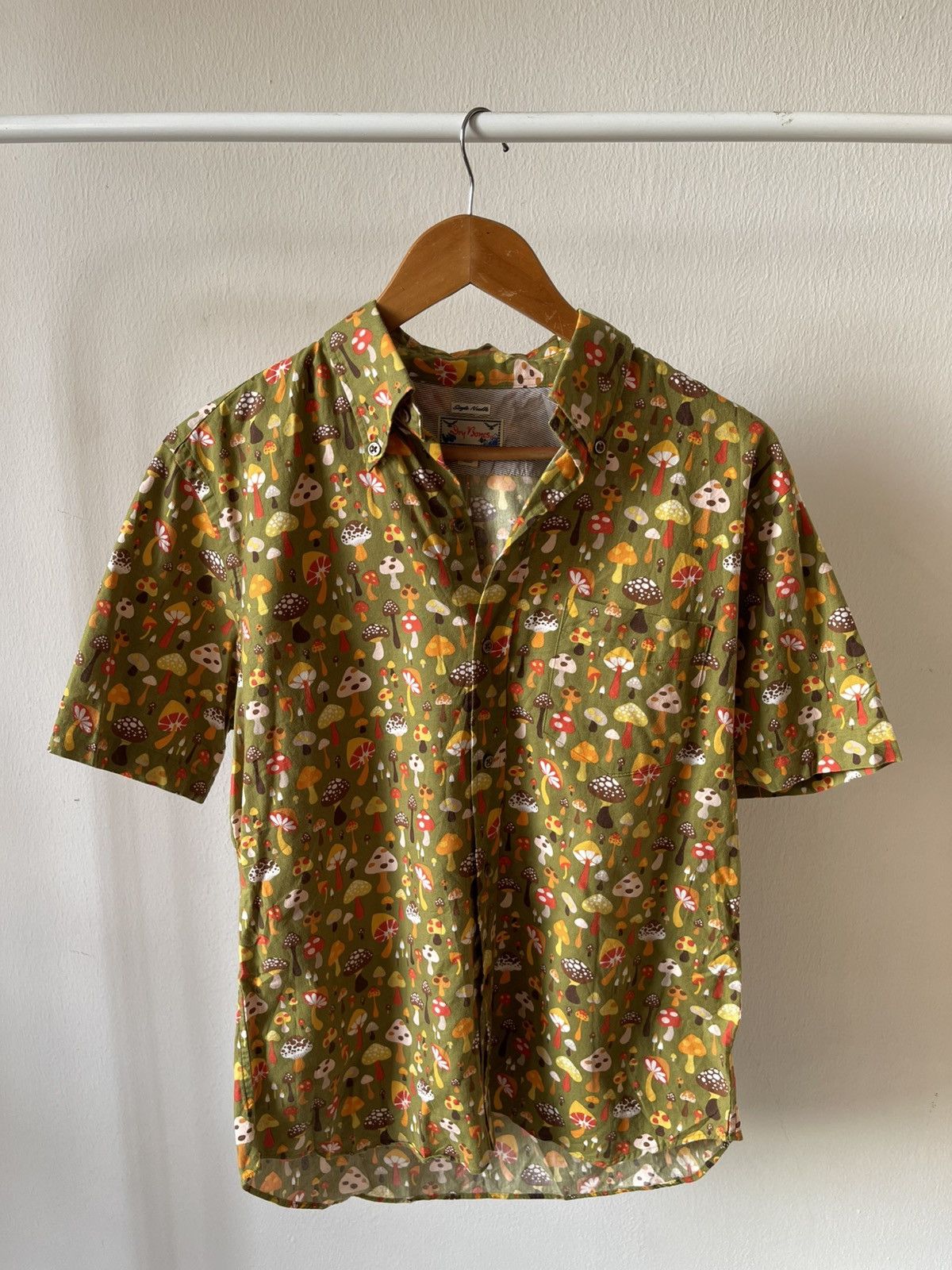 Dry Bones Dry Bones Overprint Shirt Size US M / EU 48-50 / 2 - 1 Thumbnail