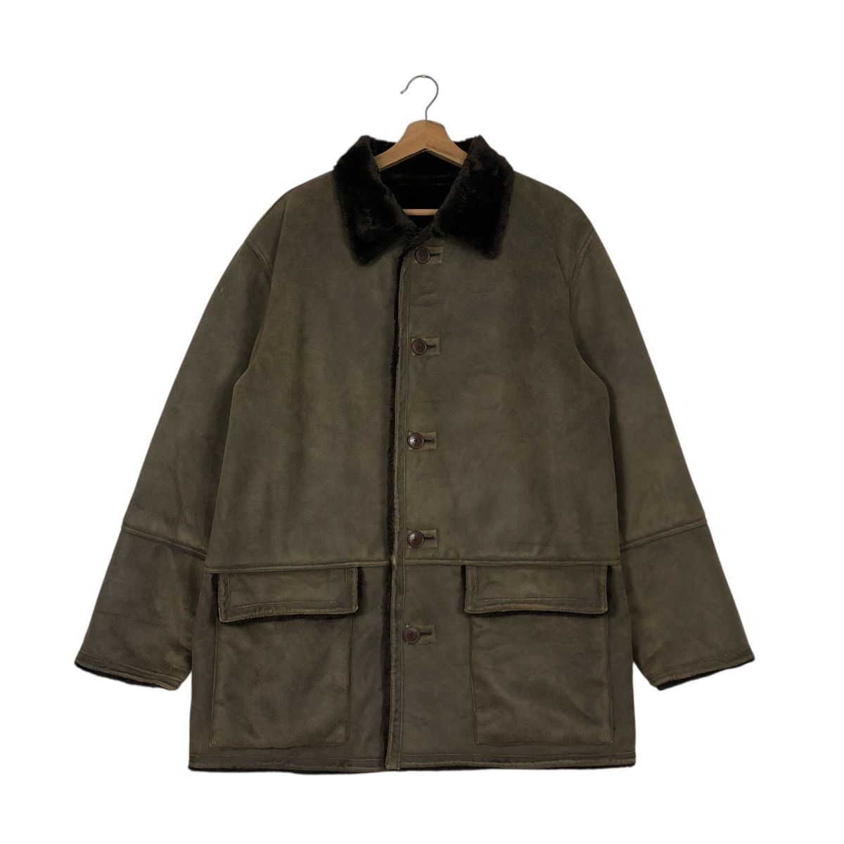 Japanese Brand 🔥VINTAGE GENUINE LEATHER JACKET MEN’S CLUB ISSEY MIYAKE Size US L / EU 52-54 / 3 - 3 Thumbnail