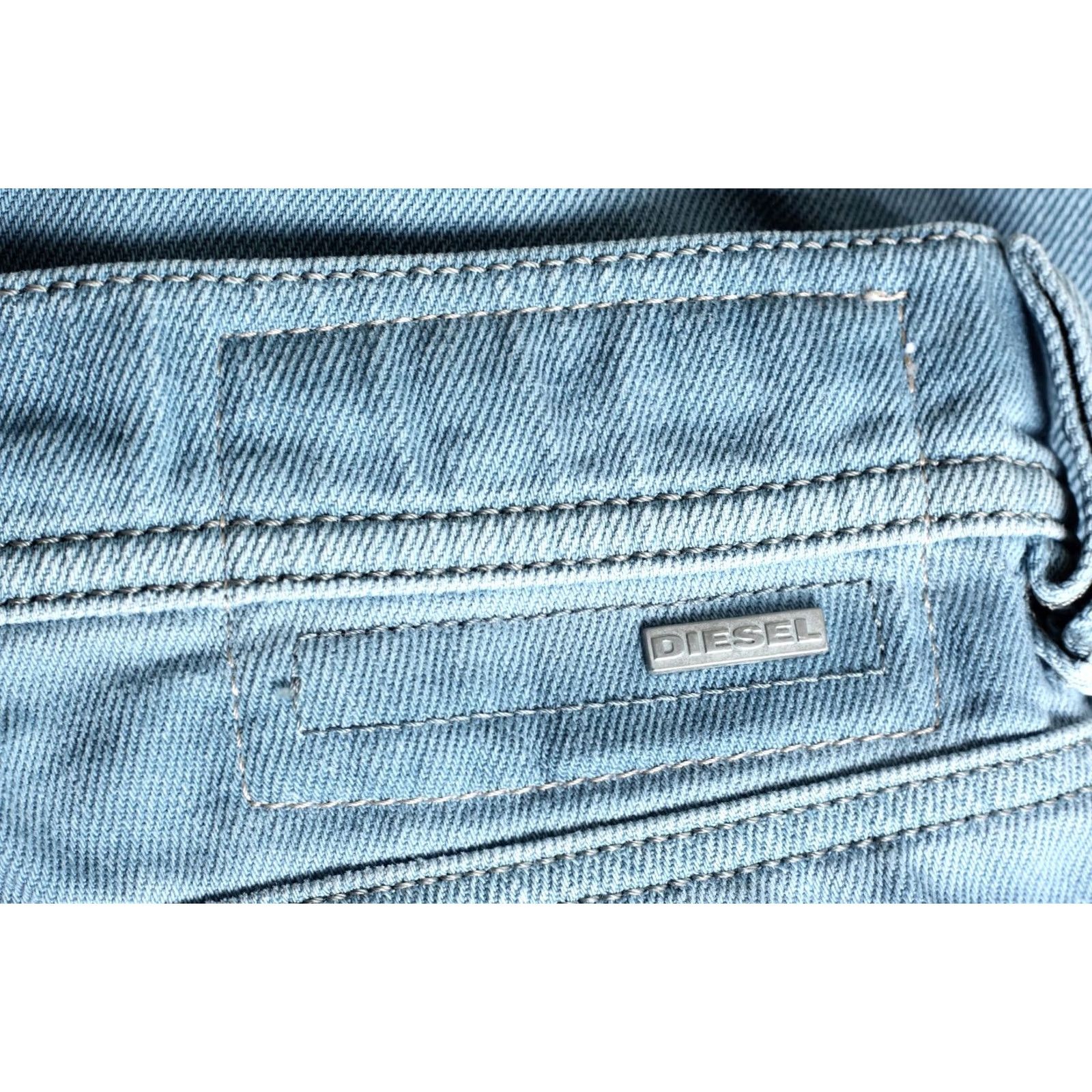 Diesel Diesel Jeans Mens 31 Blue TEPPHAR 0850Y STRETCH Men Size W31 L32 Slim Carrot DZ2036 Size US 31 - 4 Thumbnail