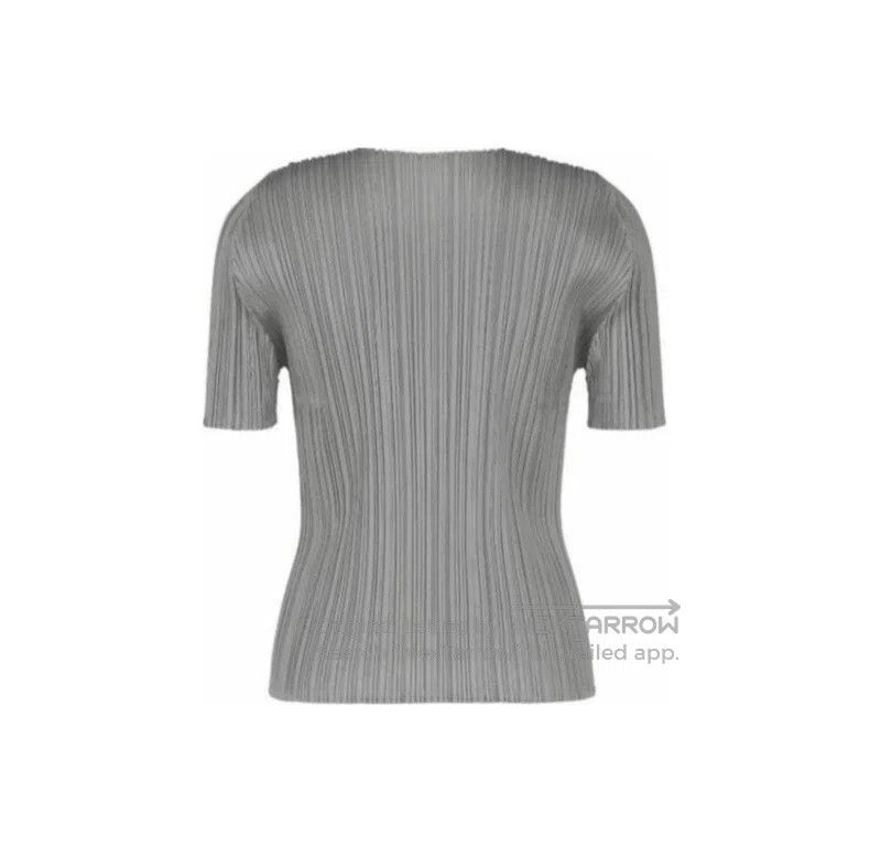 Issey Miyake Issey Miyake Crew Neck Short Sleeve T-Shirt Size L / US 10 / IT 46 - 4 Thumbnail