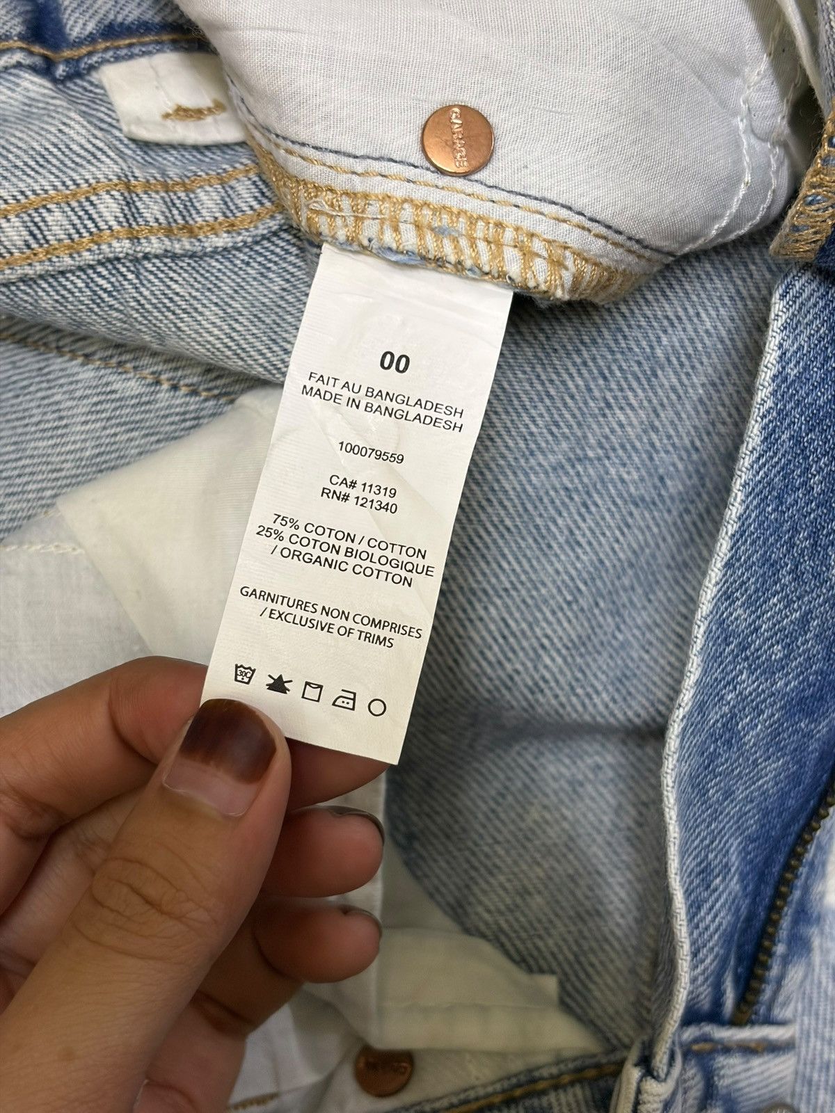 Acne Studios Vintage Japanese Brand Faded Wash Heavy Distress Jeans Size 24" / US 00 / IT 34 - 5 Thumbnail