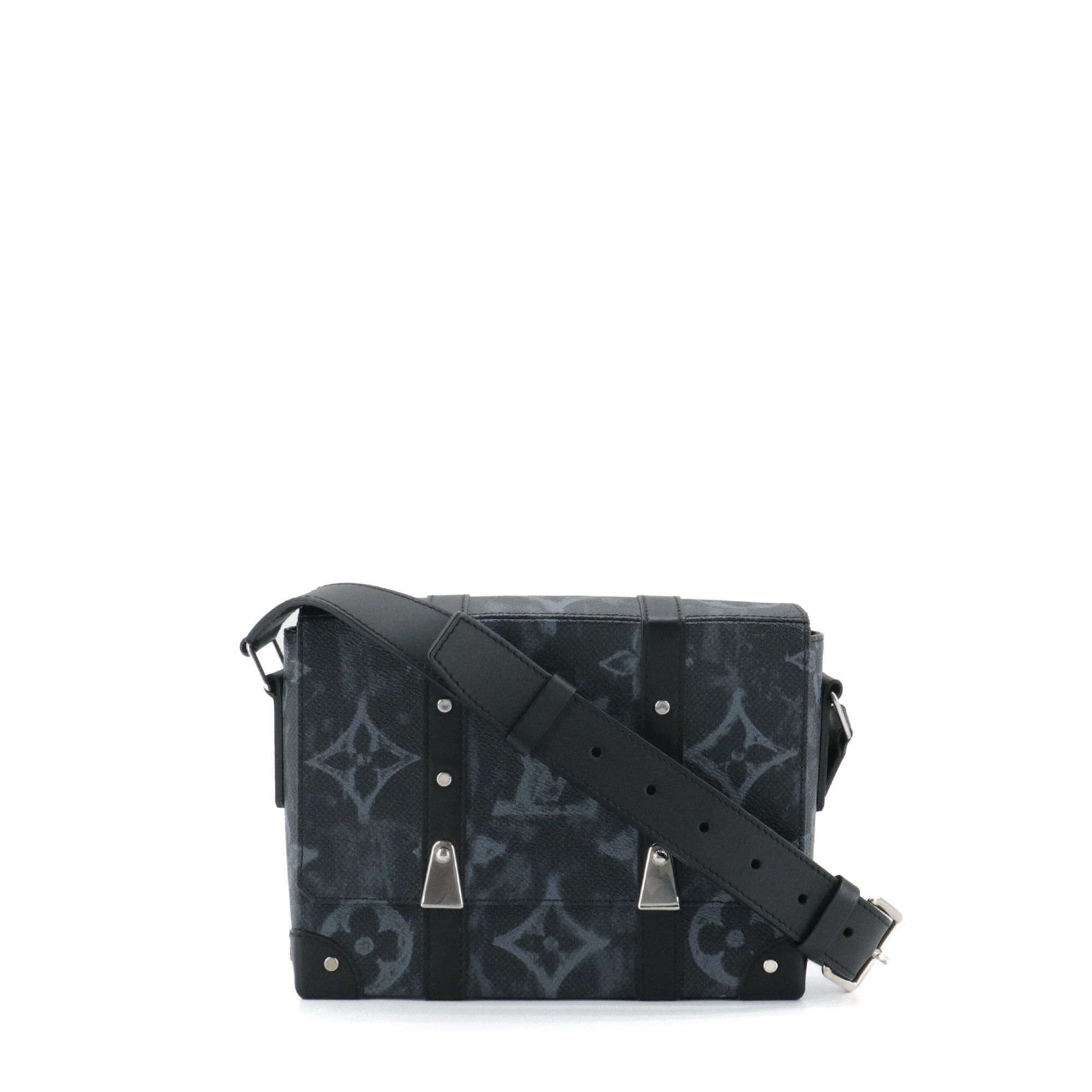 Louis Vuitton LOUIS VUITTON - Louis Vuitton Monogram Malle shoulder bags in pastel black canvas Size ONE SIZE - 1 Thumbnail