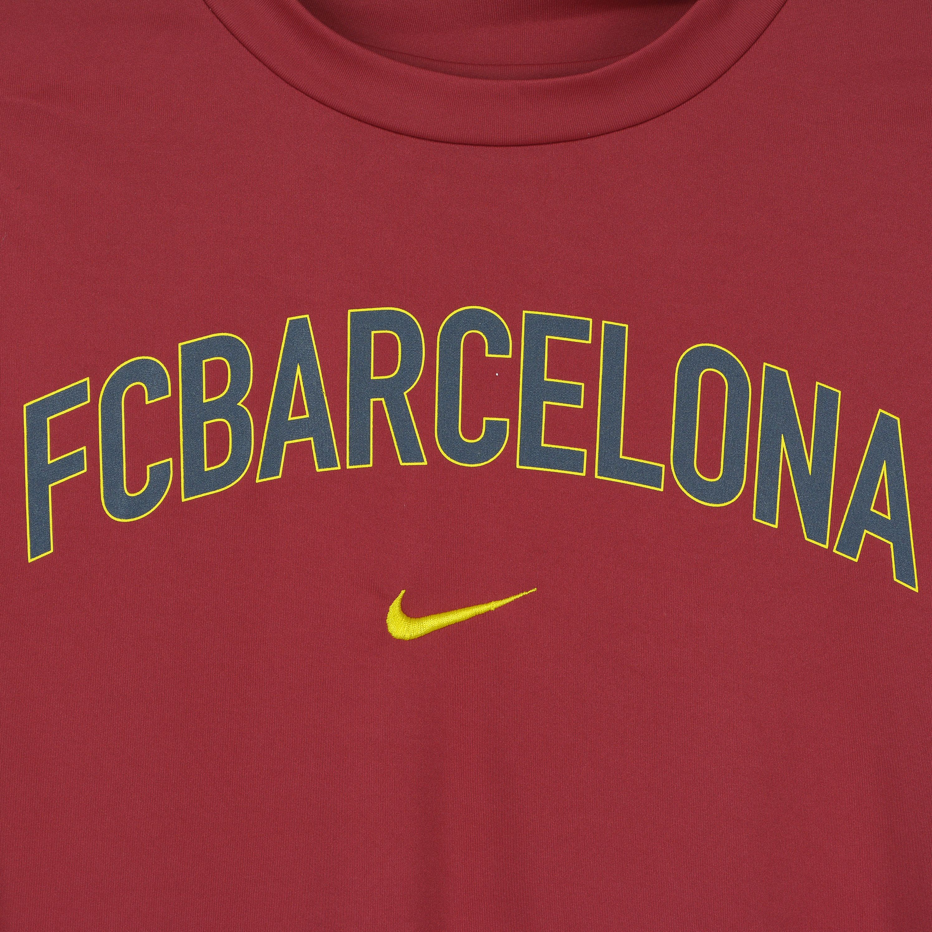 Nike FC Barcelona Mens S Football Training Practice Shirt Kit Top Size US S / EU 44-46 / 1 - 3 Thumbnail