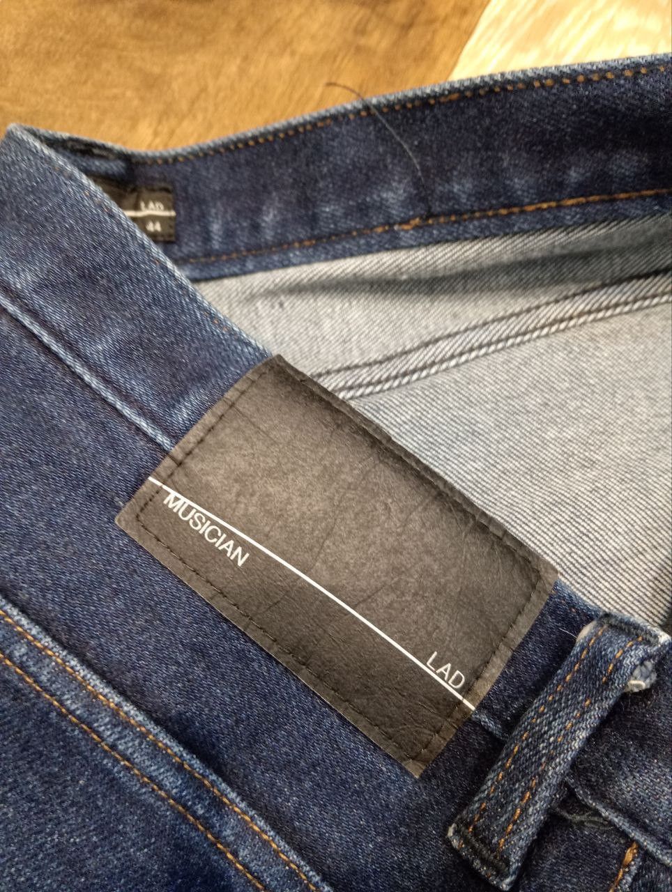 Lad Musician LAD MUSICIAN SAROUEL SKINNY BLUE STRETCH PANTS - SIZE 44 Size US 31 - 11 Thumbnail
