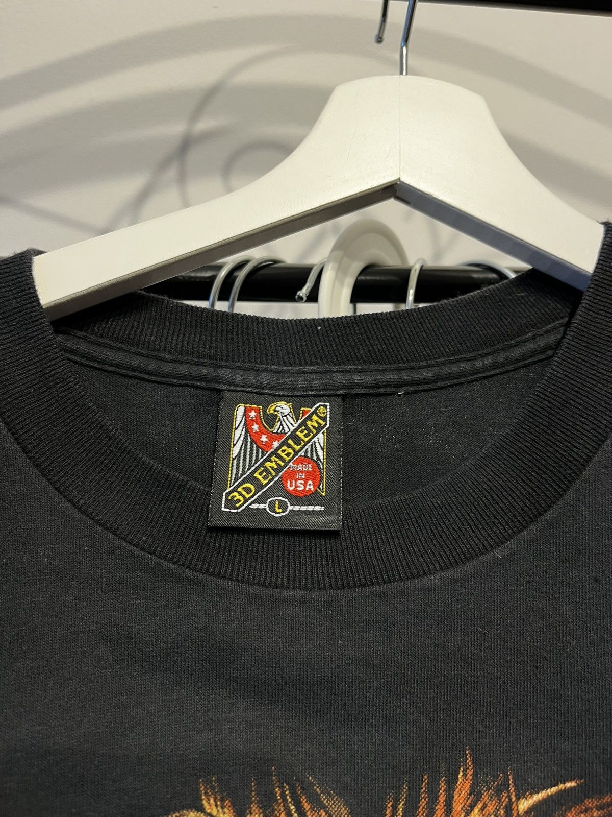 Harley Davidson × Vintage Vintage tee lion animal 3d emblem 90s 1992 Size US L / EU 52-54 / 3 - 6 Thumbnail