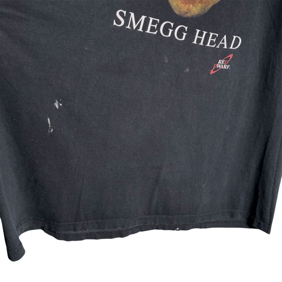 Vintage Vintage 90s Smegg Head Sci-Fi Movie Graphic T-Shirt Size US XL / EU 56 / 4 - 5 Thumbnail