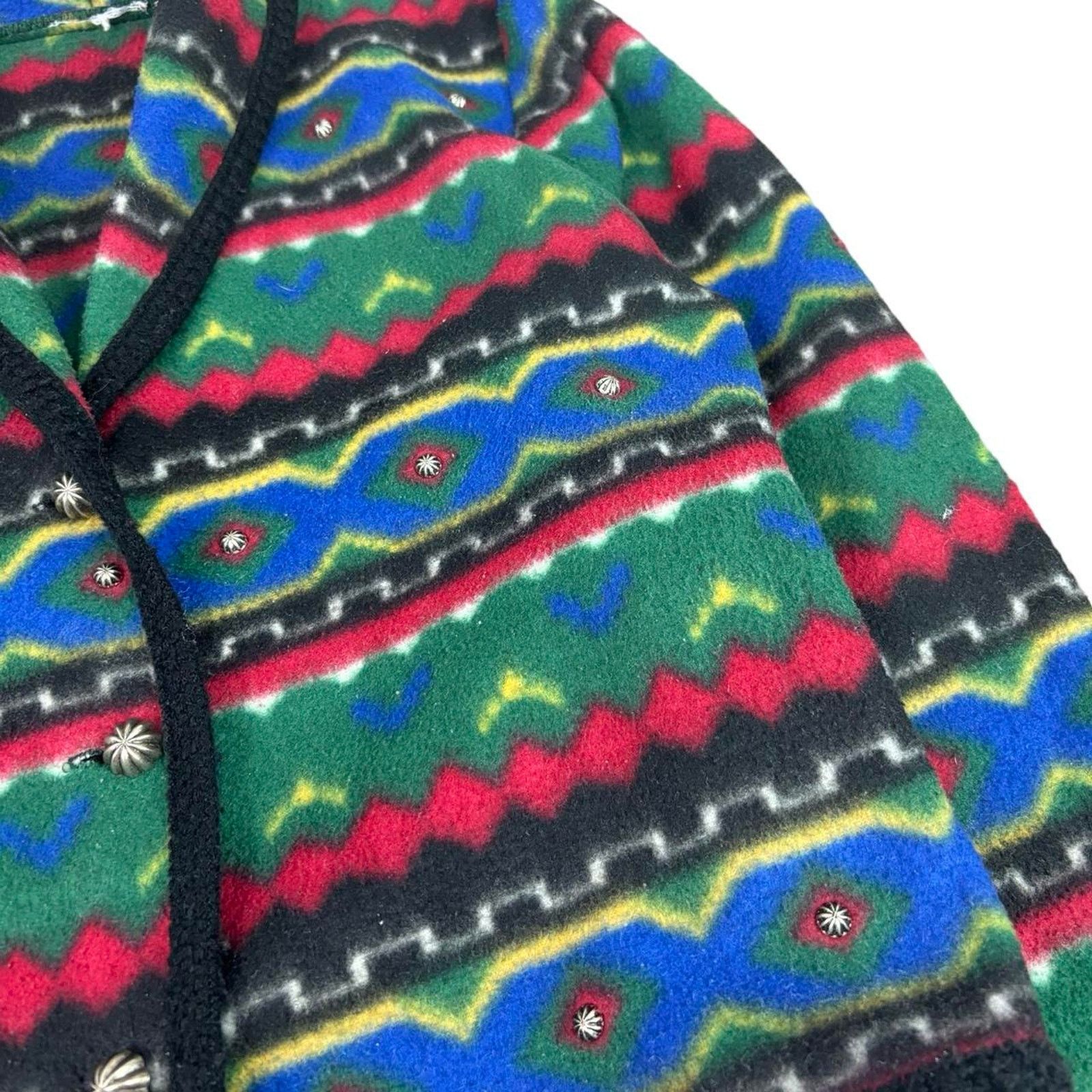 American Retro × Coldwater Creek × Vintage 90s Coldwater Creek Fleece Jacket Size M / US 6-8 / IT 42-44 - 3 Thumbnail