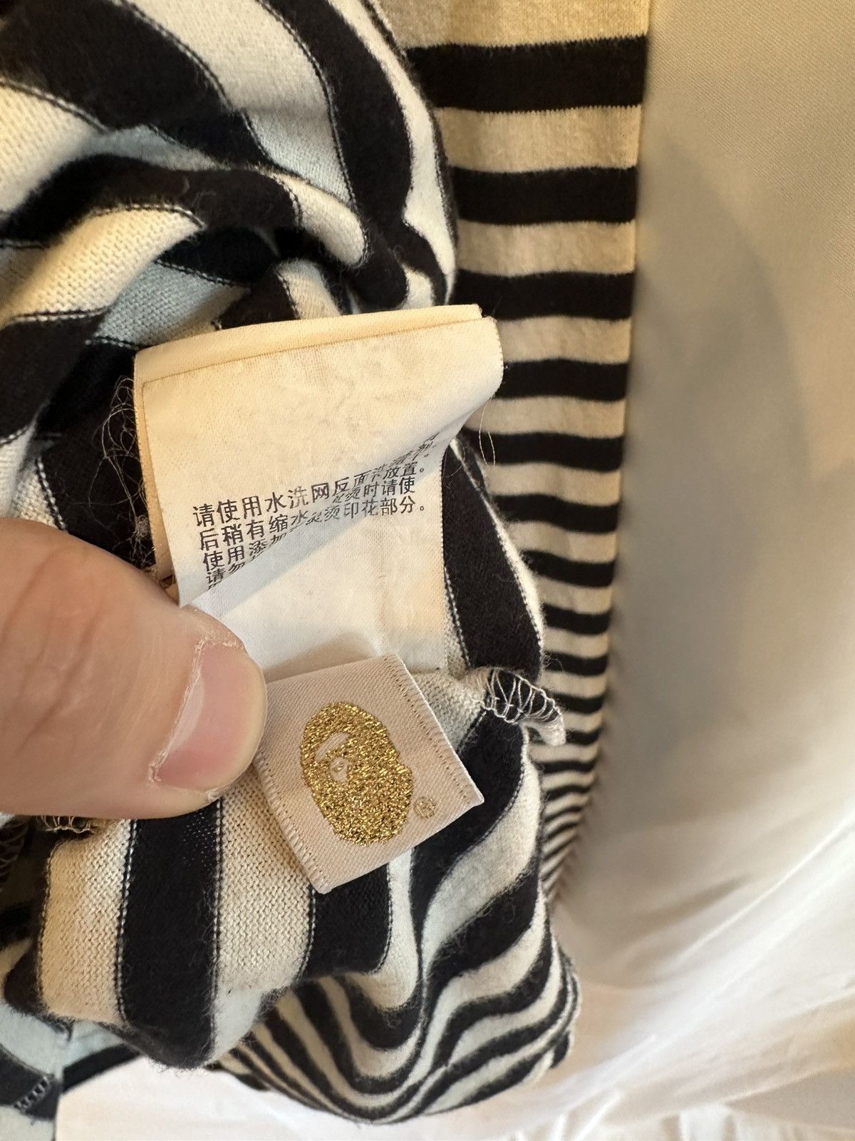 Bape BAPE long sleeve shirt Size US XL / EU 56 / 4 - 7 Thumbnail