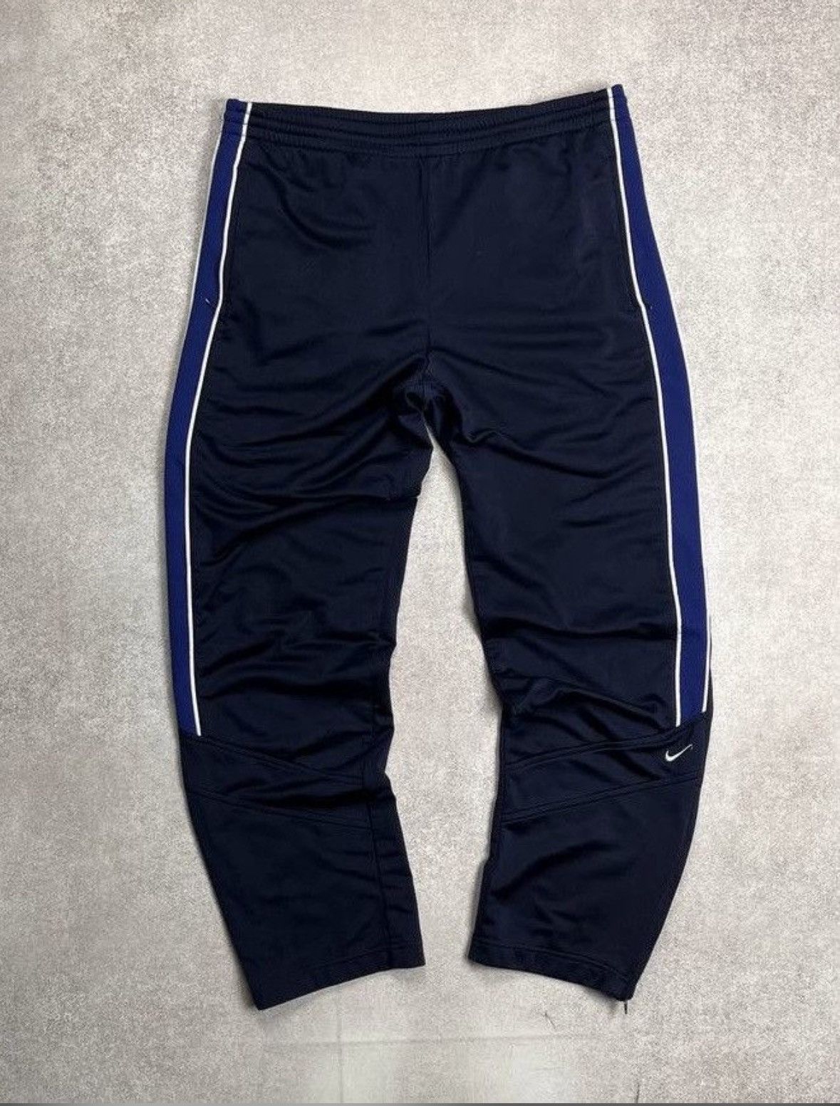 Nike × Skepta VINTAGE NIKE SWOOSH FLARED Y2K TRACK PANTS L Size US 34 / EU 50 - 1 Thumbnail