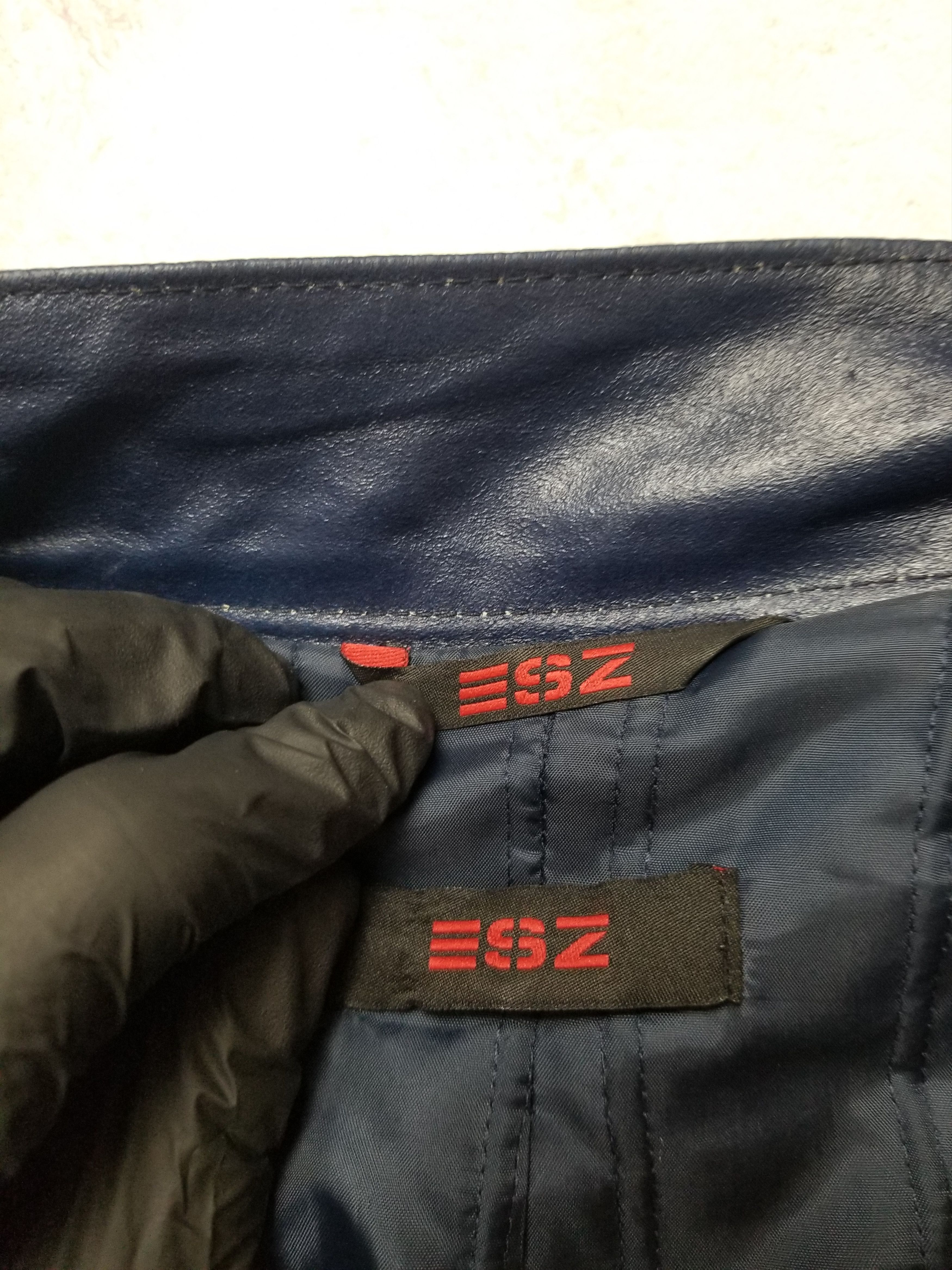 Other Y2K Essenza Vera Pelle Leather Motobiker Jacket Unisex Size US M / EU 48-50 / 2 - 24 Thumbnail