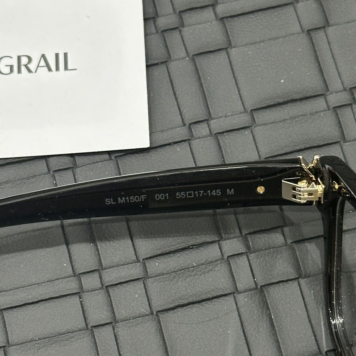 Yves Saint Laurent SAINT LAURENT SL M150/F 001 EYEGLASSES Size ONE SIZE - 8 Thumbnail