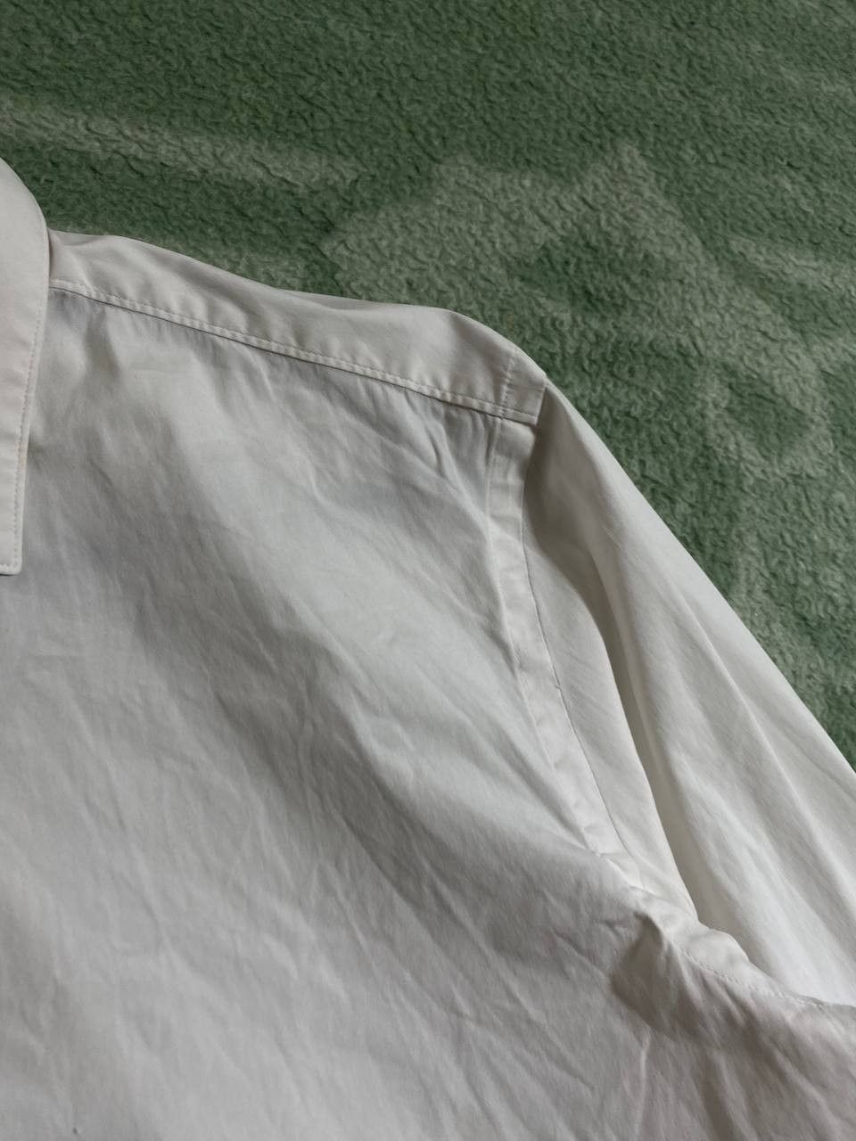 Hugo Boss × Vintage Vintage Hugo Boss Long Sleeve Embroidered Logo Shirt Size US XXL / EU 58 / 5 - 14 Thumbnail