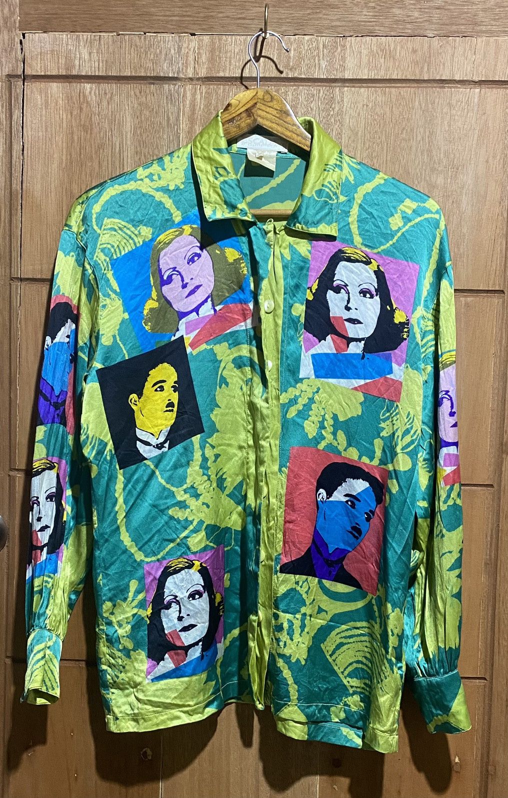 Escada VTG ESCADA POP ART SILK L/SLVE Size M / US 6-8 / IT 42-44 - 1 Thumbnail