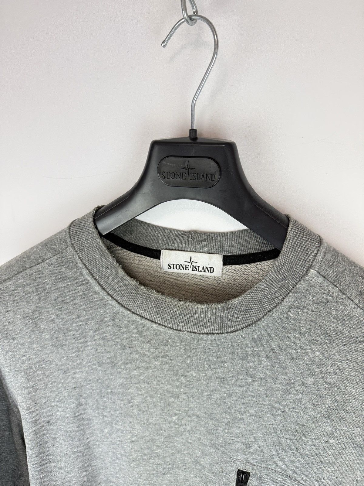 Stone Island Grey Stone Island pocket sweatshirt Size US L / EU 52-54 / 3 - 4 Thumbnail