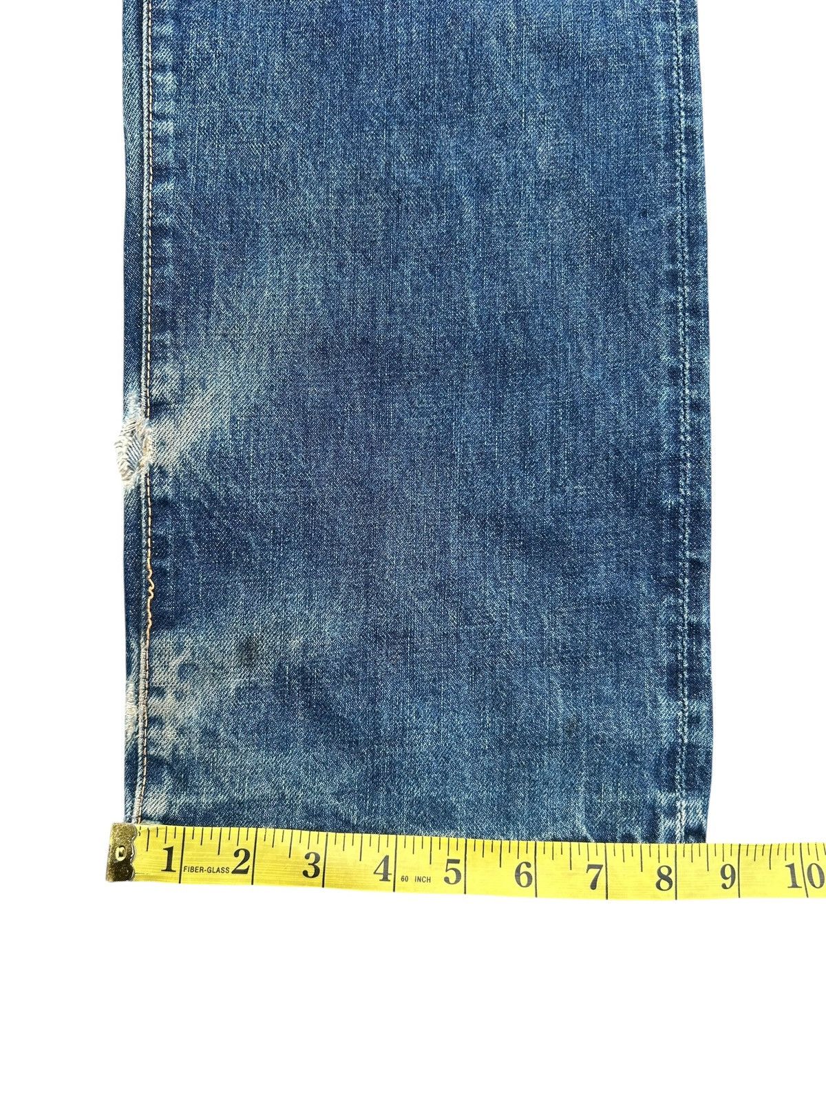 Kapital Thrashed Vintage Evisu Selvedge Japanese Brand Denim Jeans 🎌 Size US 30 / EU 46 - 21 Thumbnail