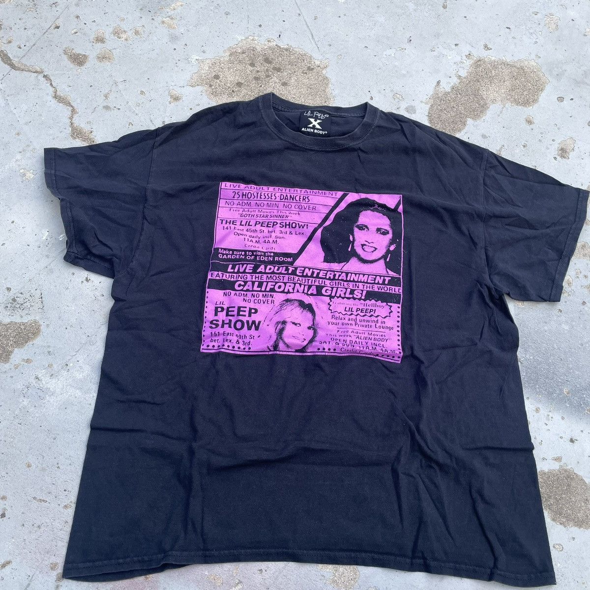 Alien Body Alien Body x Lil Peep Tee Size US XL / EU 56 / 4 - 1 Thumbnail