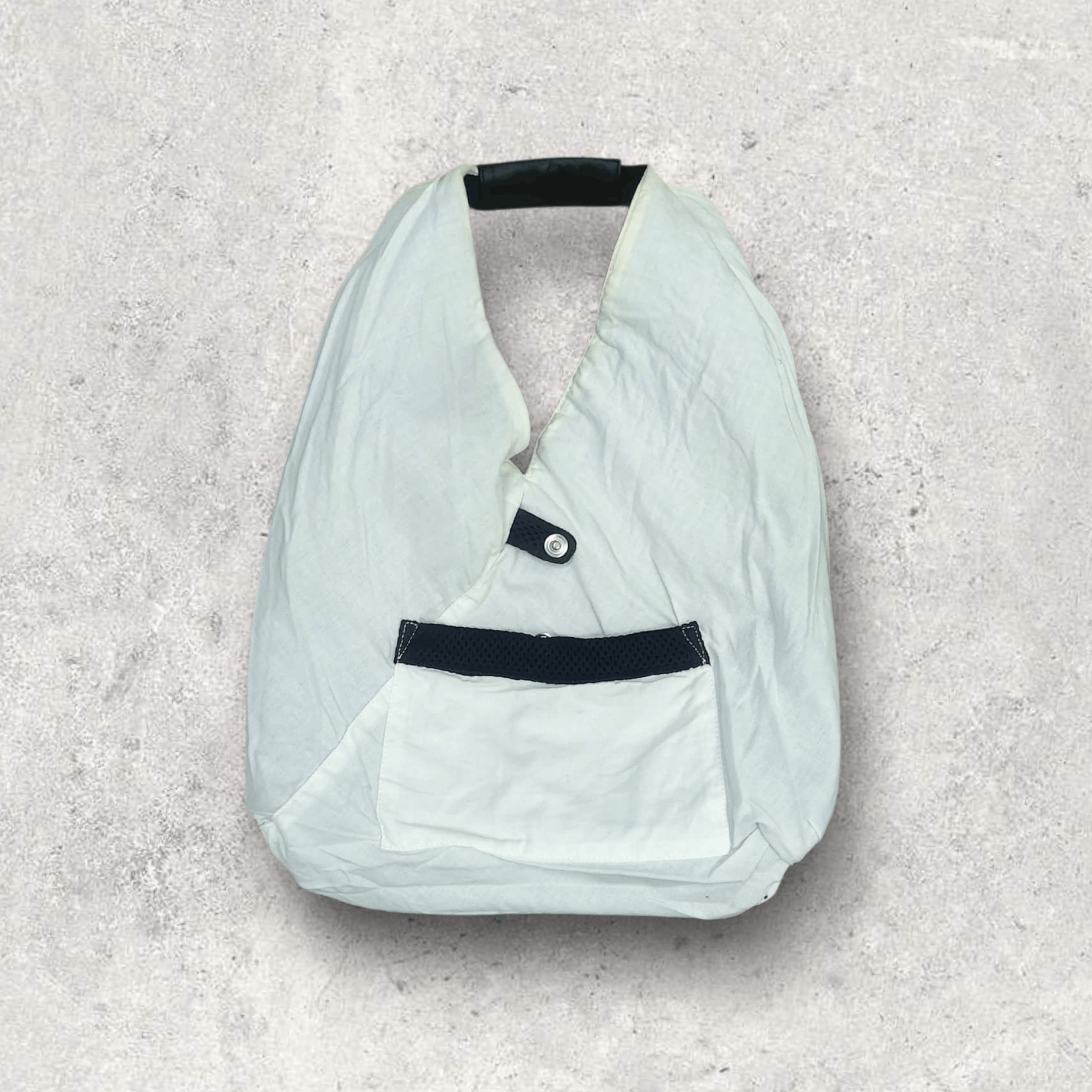 Maison Margiela MM6 Maison Margiela Japanese Triangle Mesh Black Bag Size ONE SIZE - 4 Thumbnail