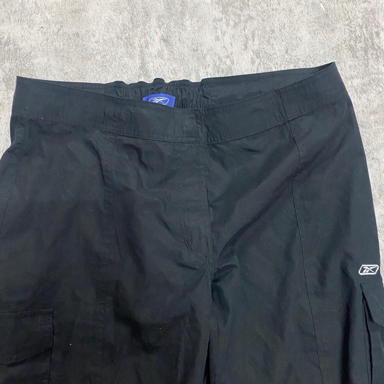 Reebok 2000s y2k Reebok Black Baggy rap hip hop skate opium Size US 36 / EU 52 - 3 Thumbnail