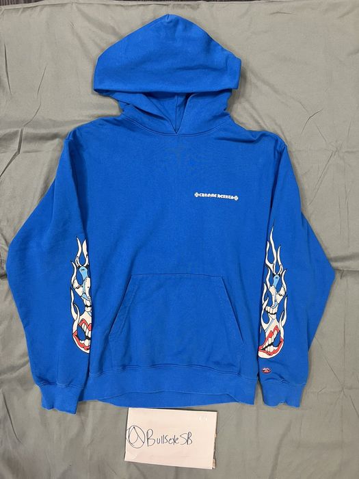 Chrome Hearts Chrome Hearts Matty Boy Space Blue Hoodie | Grailed