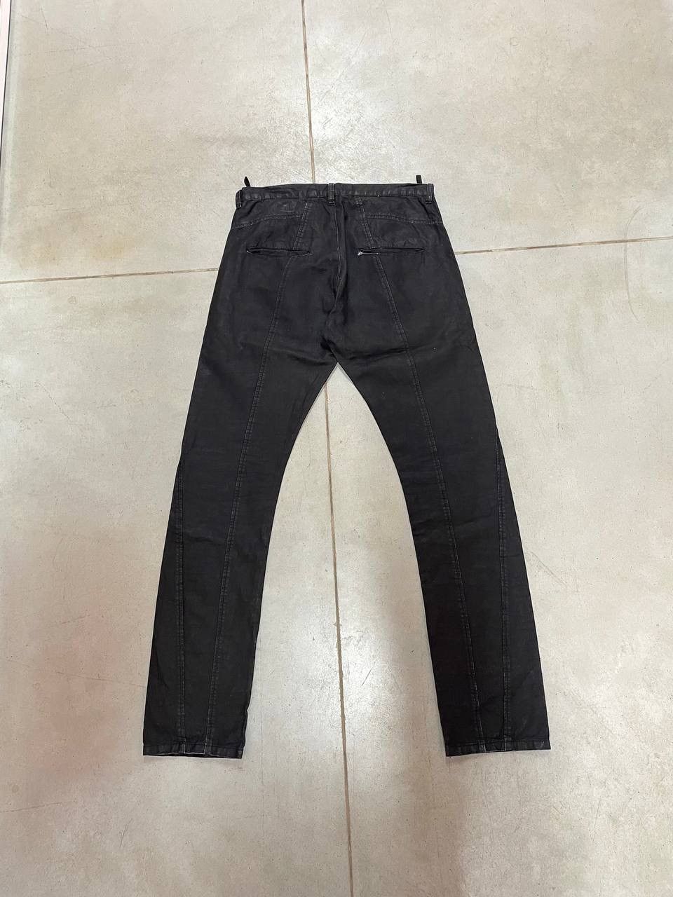 image of Black Waxed Denim Andrea Yaaqov Jeans, Men's (Size 32)