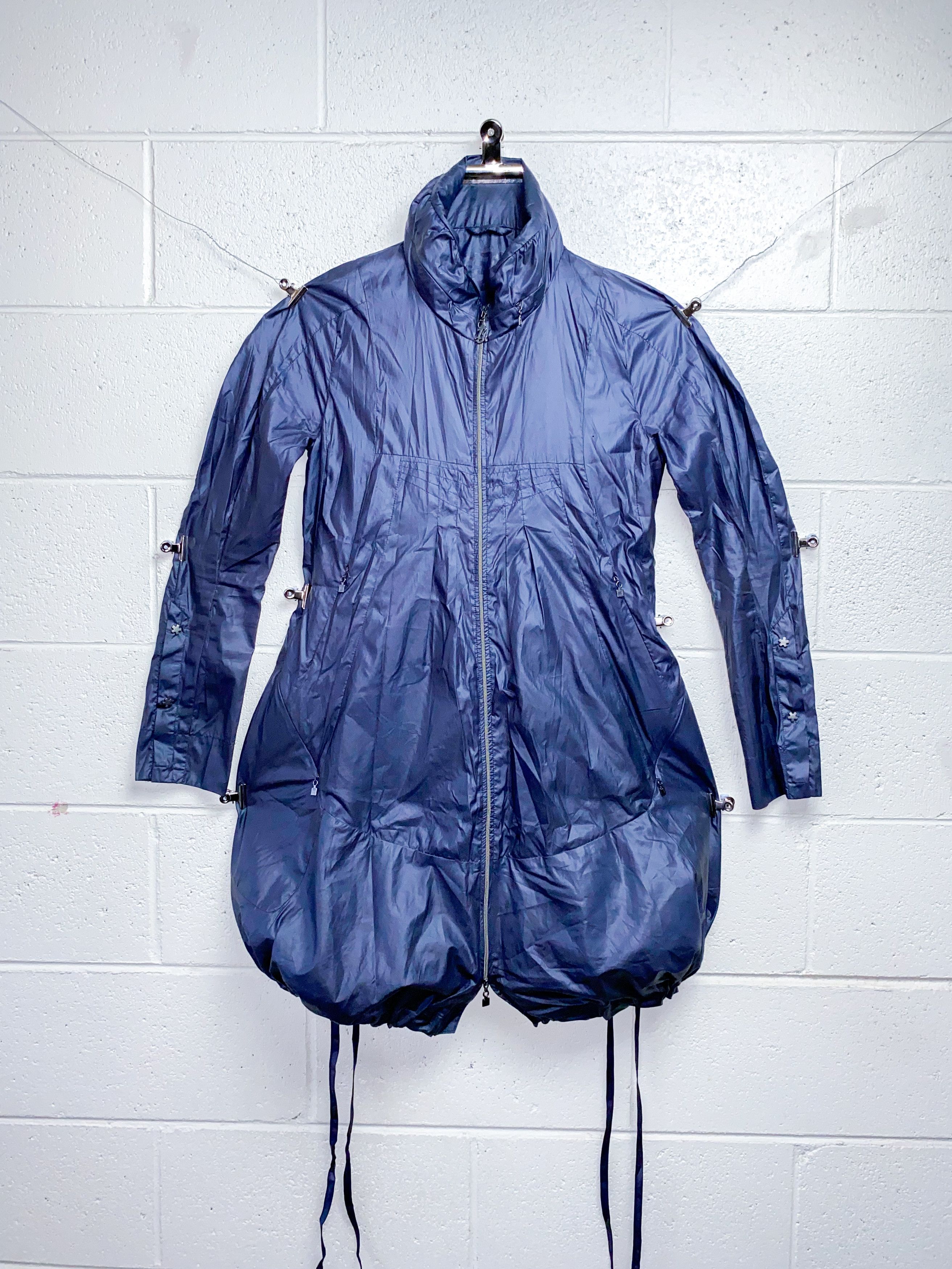 Marithe + Francois Girbaud Archival Rain Jacket (2000s) Size S / US 4 / IT 40 - 3 Thumbnail