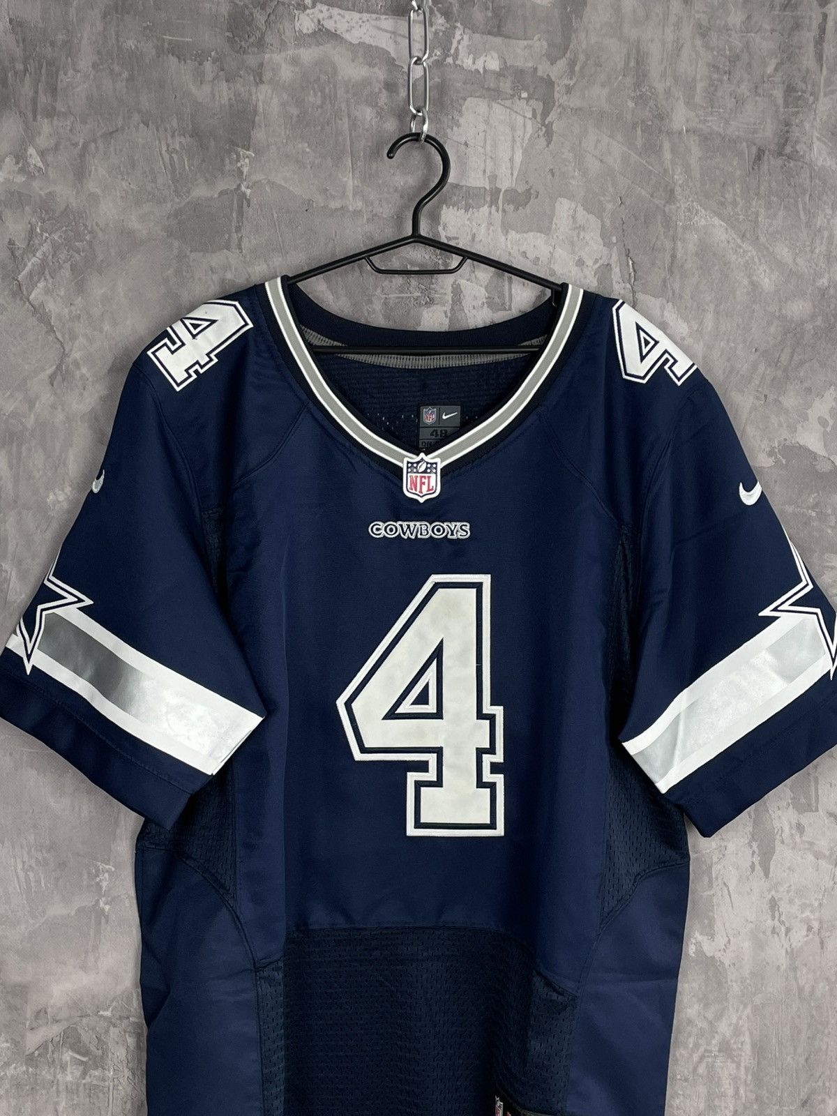NFL × Nike × Vintage 🌟 VINTAGE 00’S NIKE NFL DALLAS COWBOYS „PRESCOTT 4” JERSEY Size US M / EU 48-50 / 2 - 2 Thumbnail