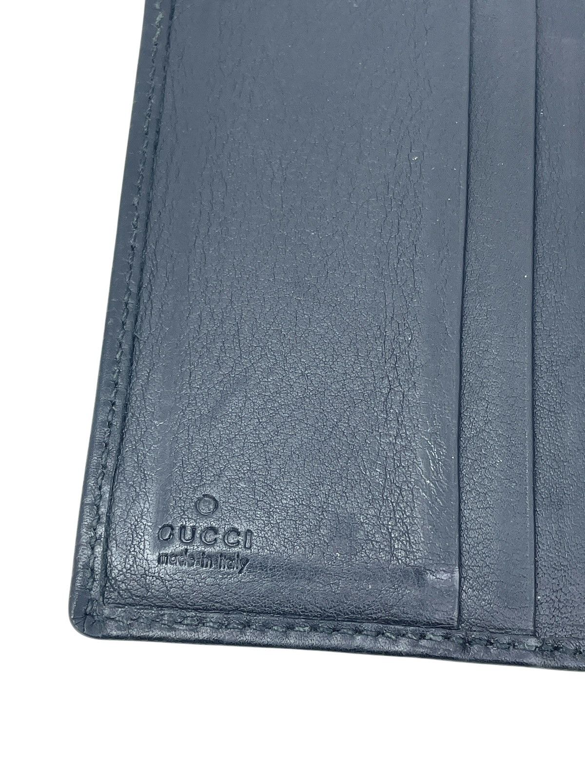 Gucci Monogram Leather Bi Fold Cardholder Wallet Size ONE SIZE - 6 Thumbnail