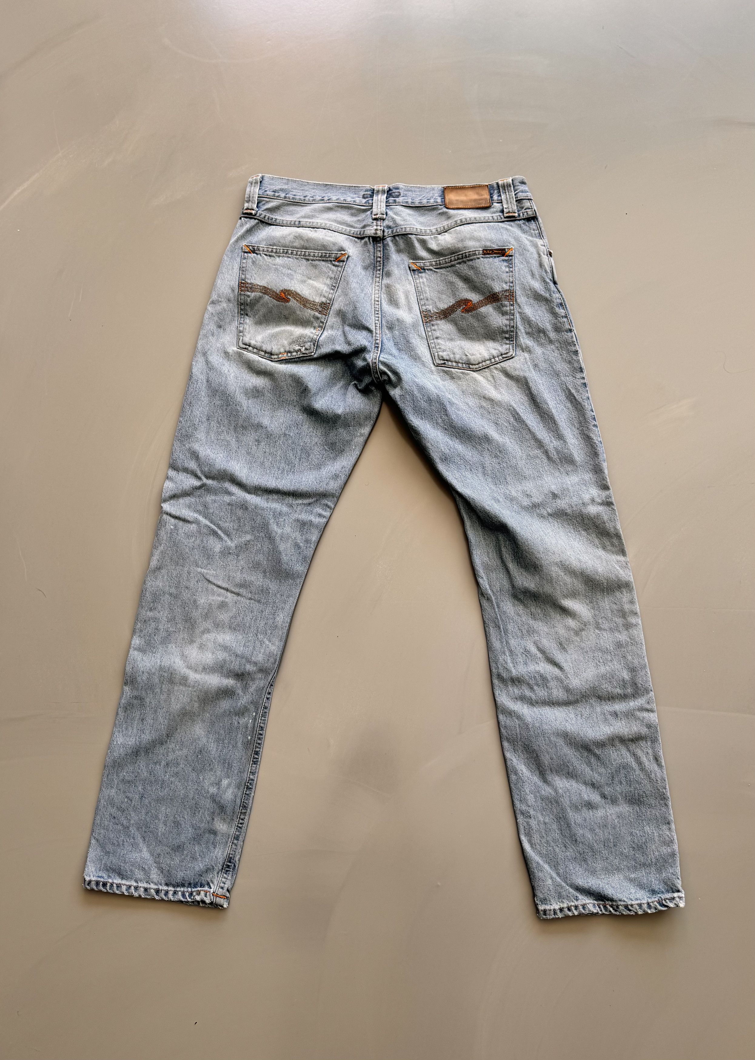 Nudie Jeans Nudie Jeans Distressed Denim Size US 33 - 2 Thumbnail