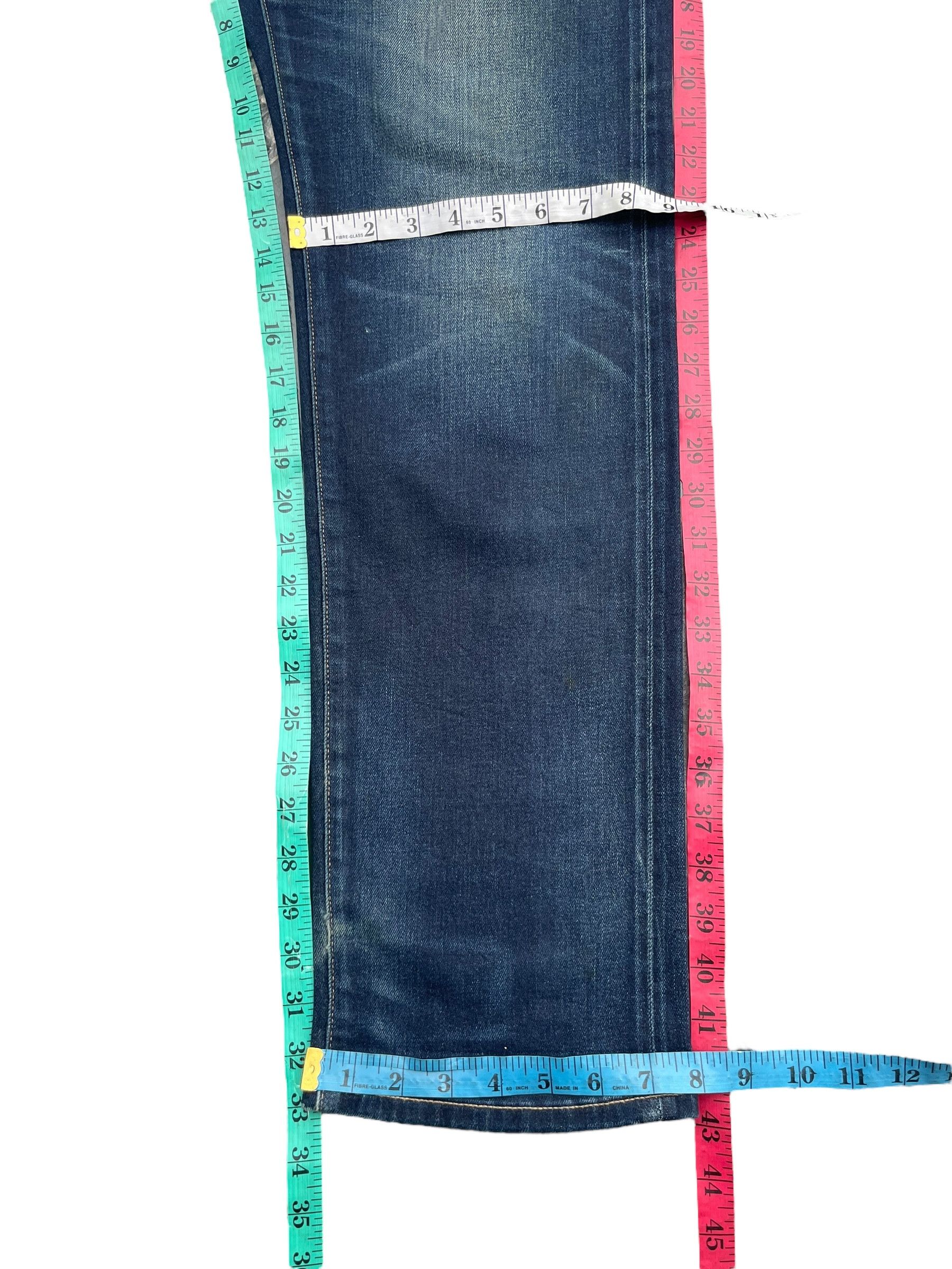 Japanese Brand Uniqlo Redline Selvedge Denim Size US 38 / EU 54 - 12 Thumbnail