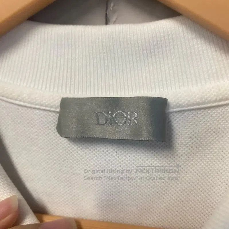 Dior Dior White XL Men's Polo Shirt . Size US XL / EU 56 / 4 - 3 Thumbnail