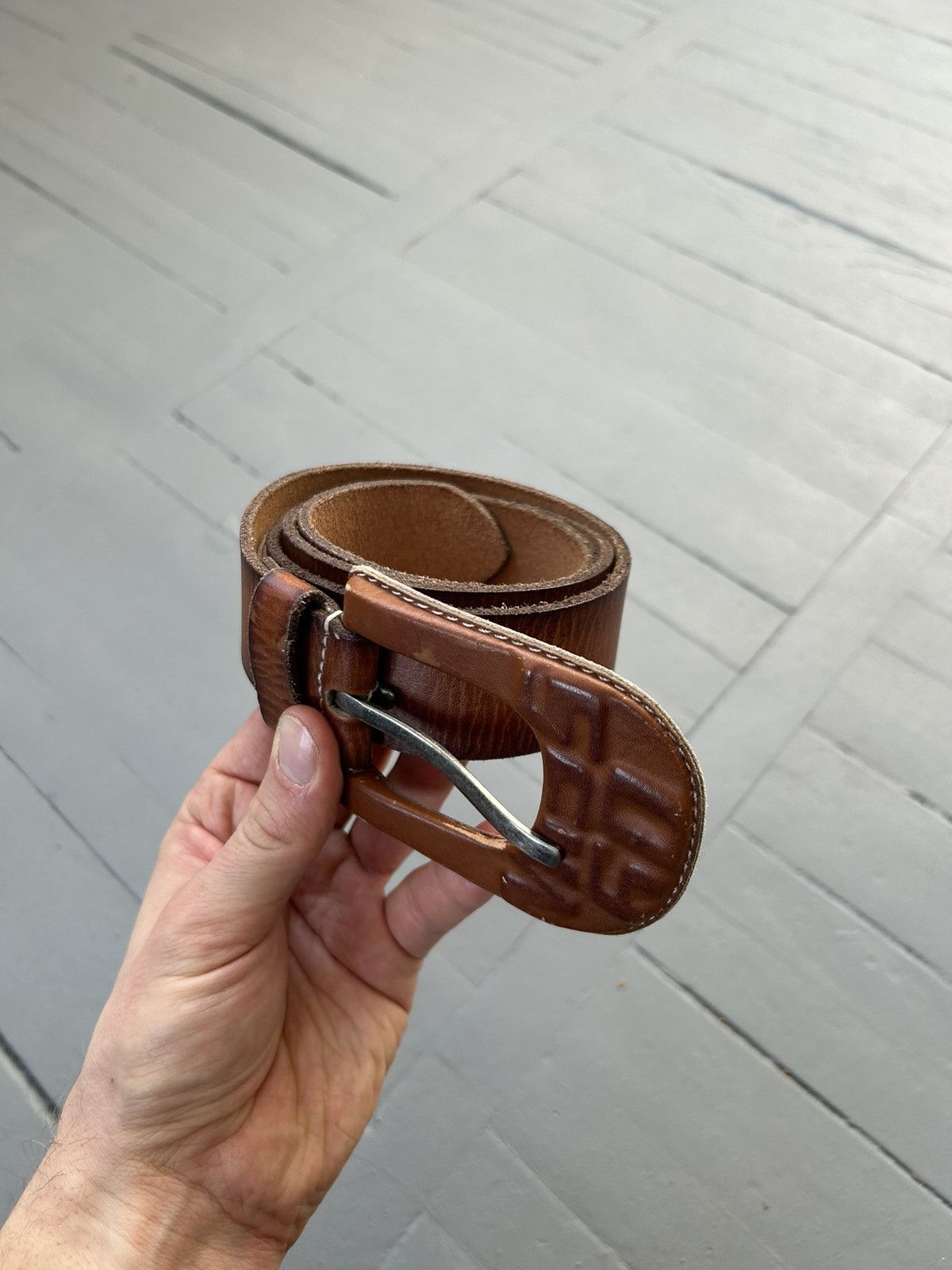 Miss Sixty Miss Sixty vintage leather belt Size ONE SIZE - 2 Thumbnail