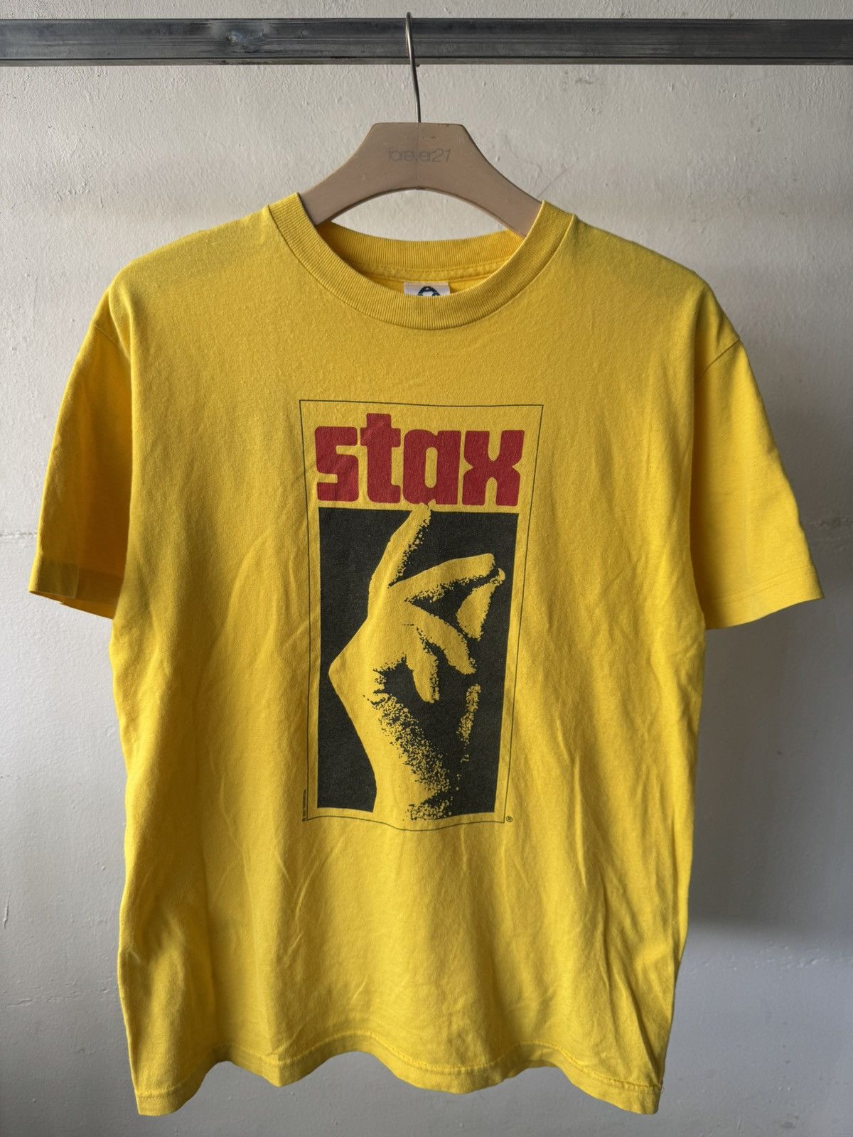 Vintage Vintage Stax Records Soul Funk Blues Jazz Tee Size US M / EU 48-50 / 2 - 2 Thumbnail