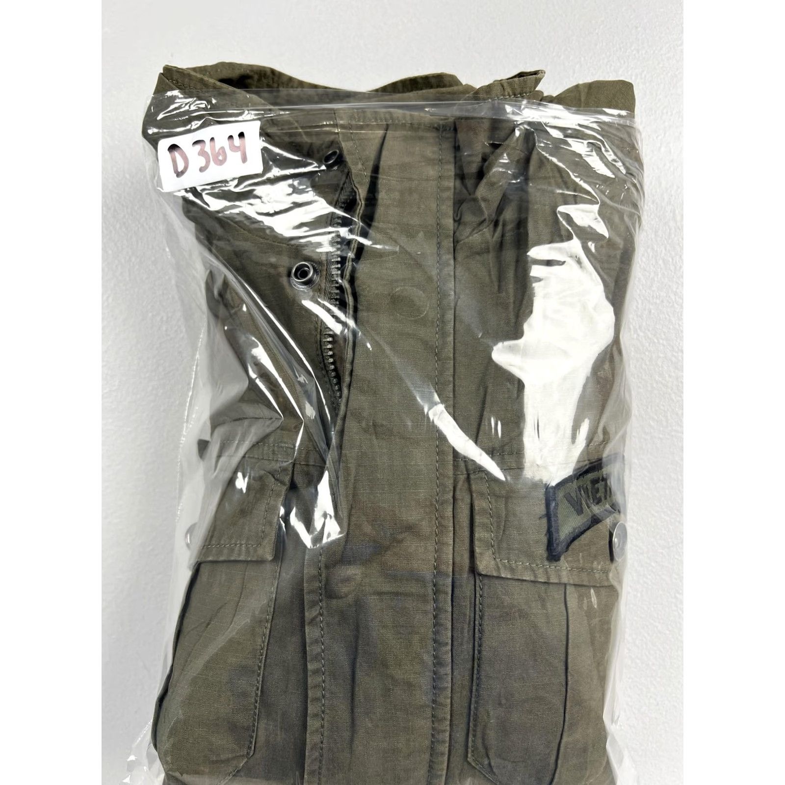 Vintage Tony Hawk Jacket Mens Small Green Canvas Military Full Zip Lined Pocketed Size US S / EU 44-46 / 1 - 7 Thumbnail
