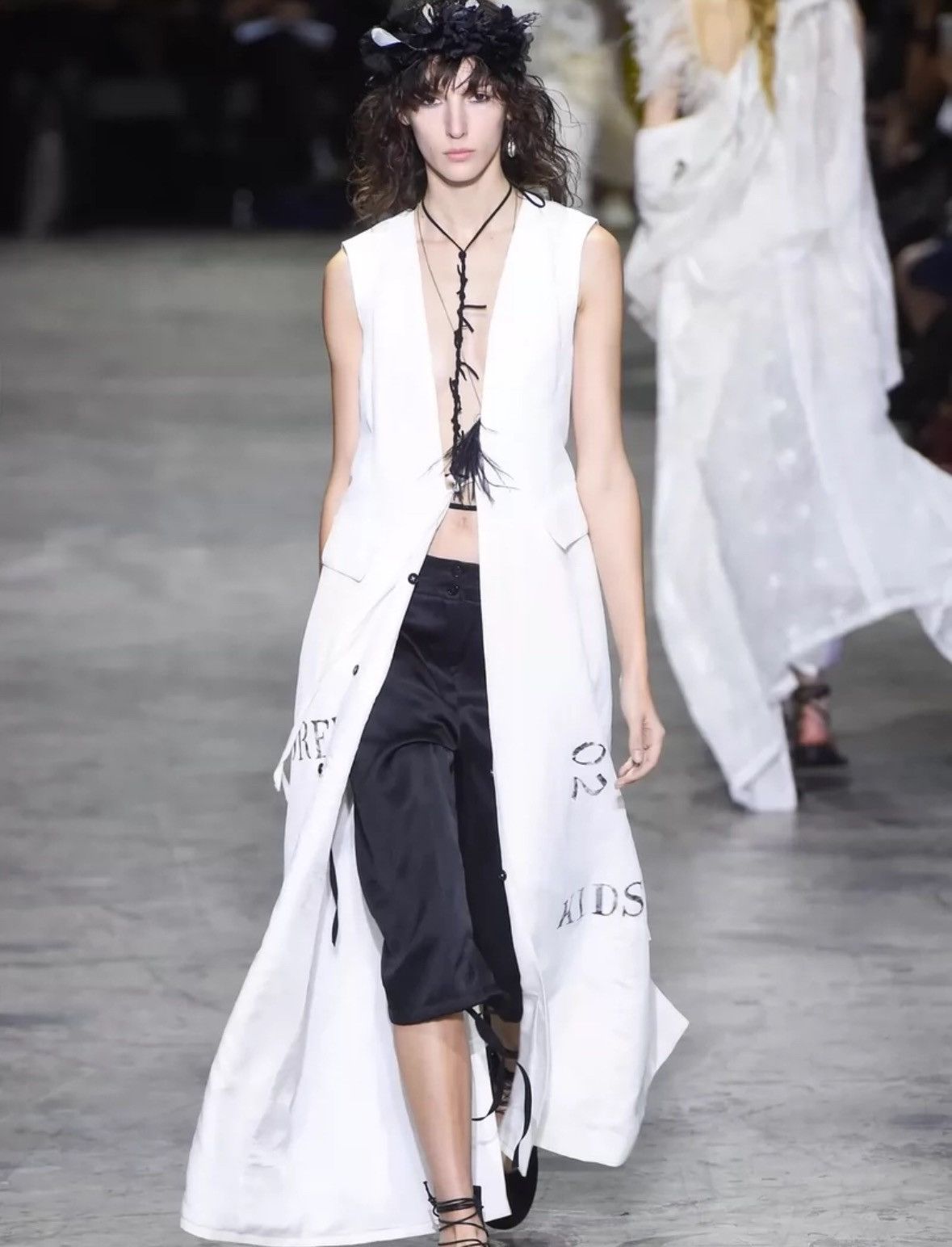 Ann Demeulemeester ANN DEMEULEMEESTER SS18 Fashion Robe Shirt2412-Nextarrow Size US S / EU 44-46 / 1 - 5 Thumbnail