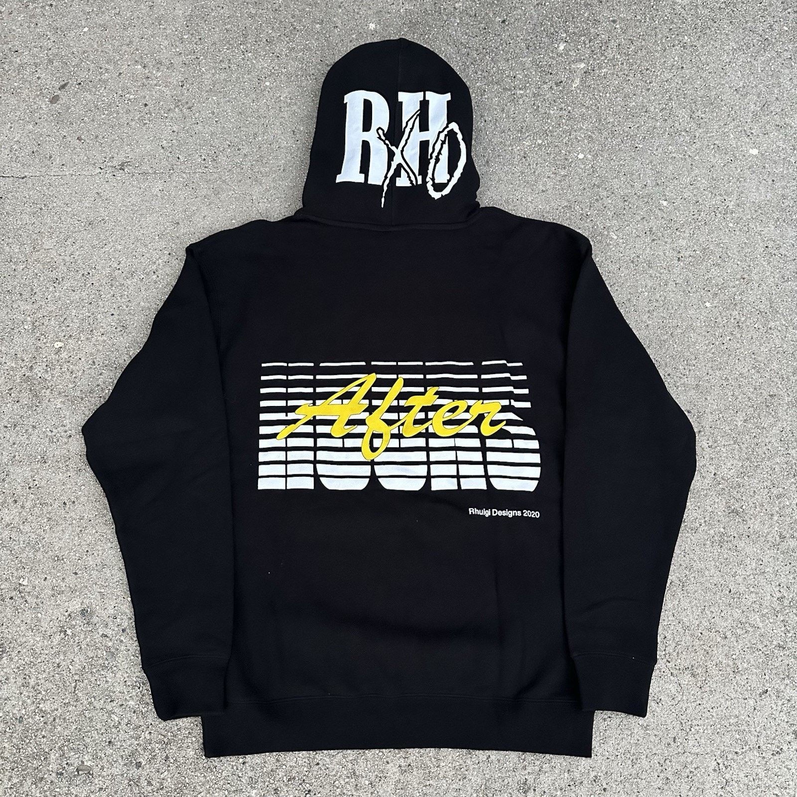 Rhude × The Weeknd × XO NWOT Rhude Rhuigi x The Weeknd XO “After Hours” Hoodie Large Size US L / EU 52-54 / 3 - 4 Thumbnail