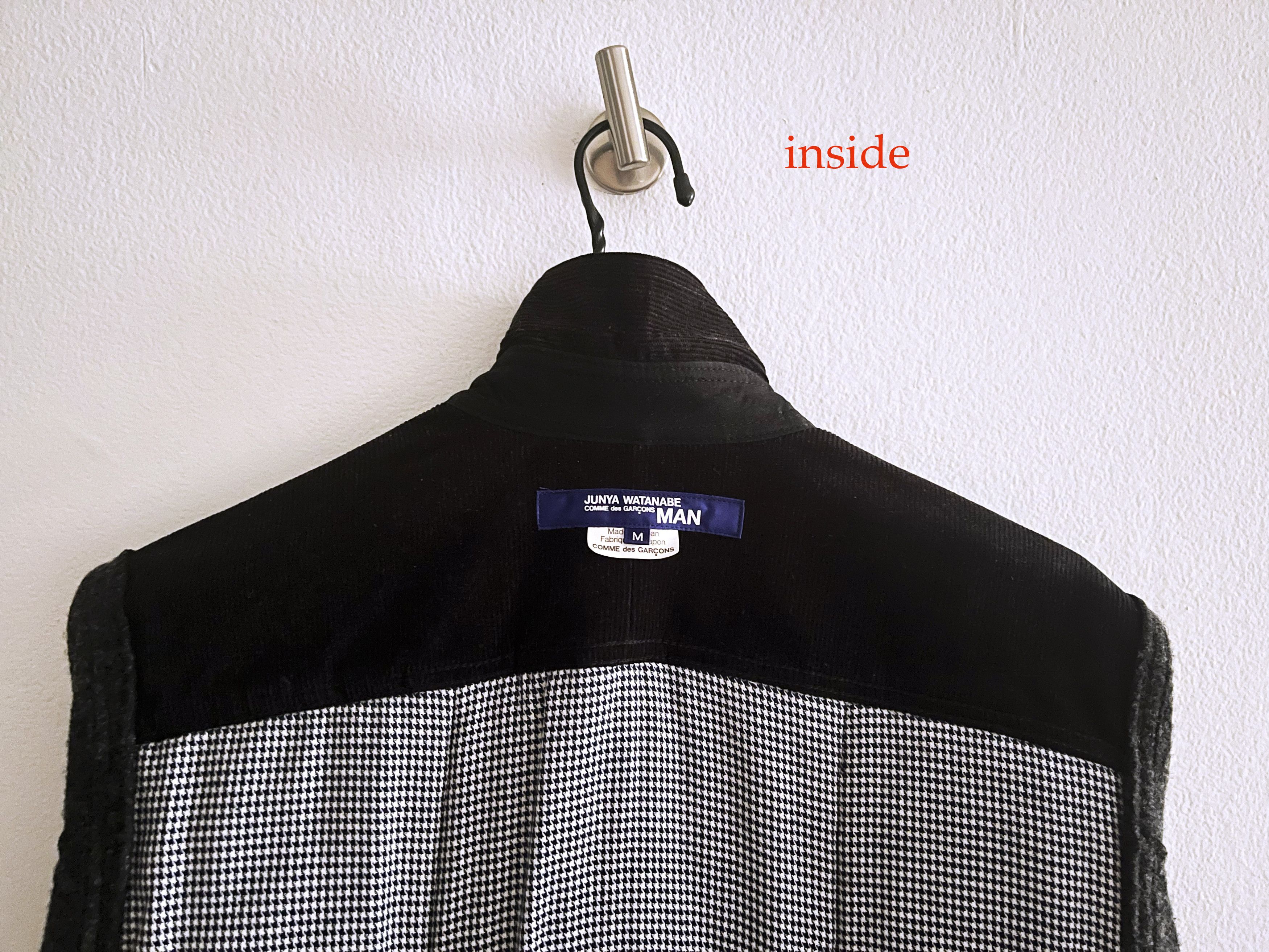 Comme des Garcons Junya Watanabe MAN - Padded wool shirt Size US M / EU 48-50 / 2 - 15 Thumbnail