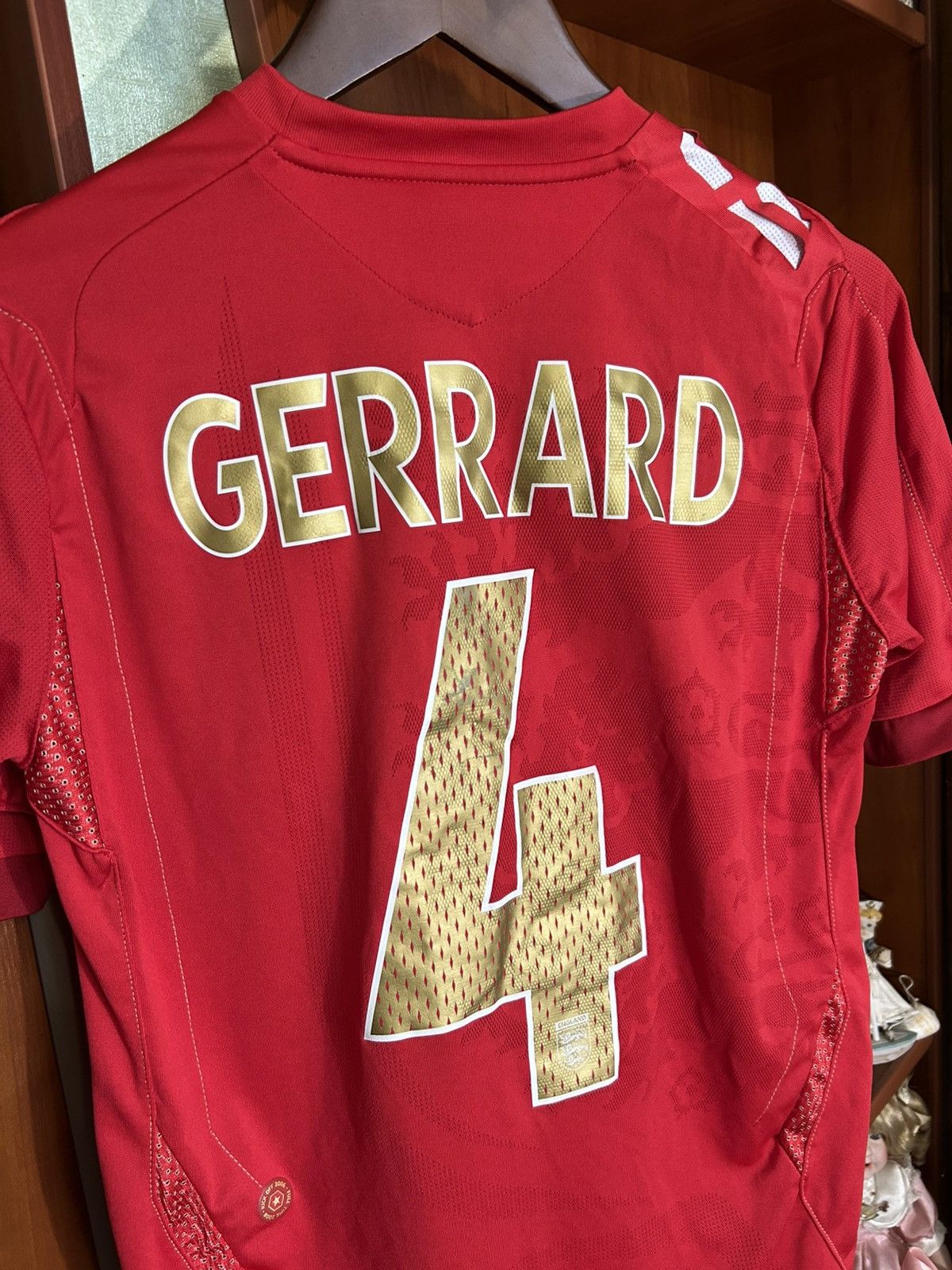 Umbro Gerrard England Jersey Away 2006/2008 Umbro Size XLB 158 Size US XXS / EU 40 - 3 Thumbnail