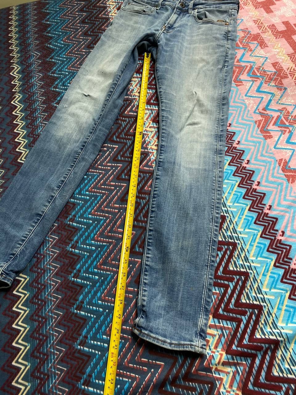G-Star × Vintage Vintage G-Star Raw Distressed Jeans Faded Raw 3301 Size US 30 / EU 46 - 5 Thumbnail