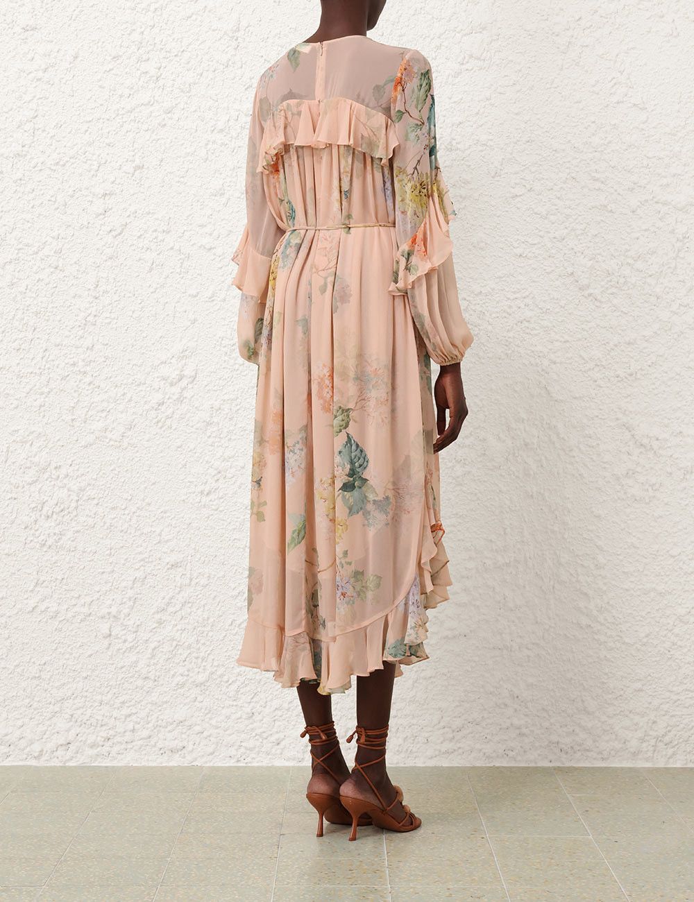 Zimmermann Illuminate Cape Dress Size XS / US 0-2 / IT 36-38 - 3 Thumbnail