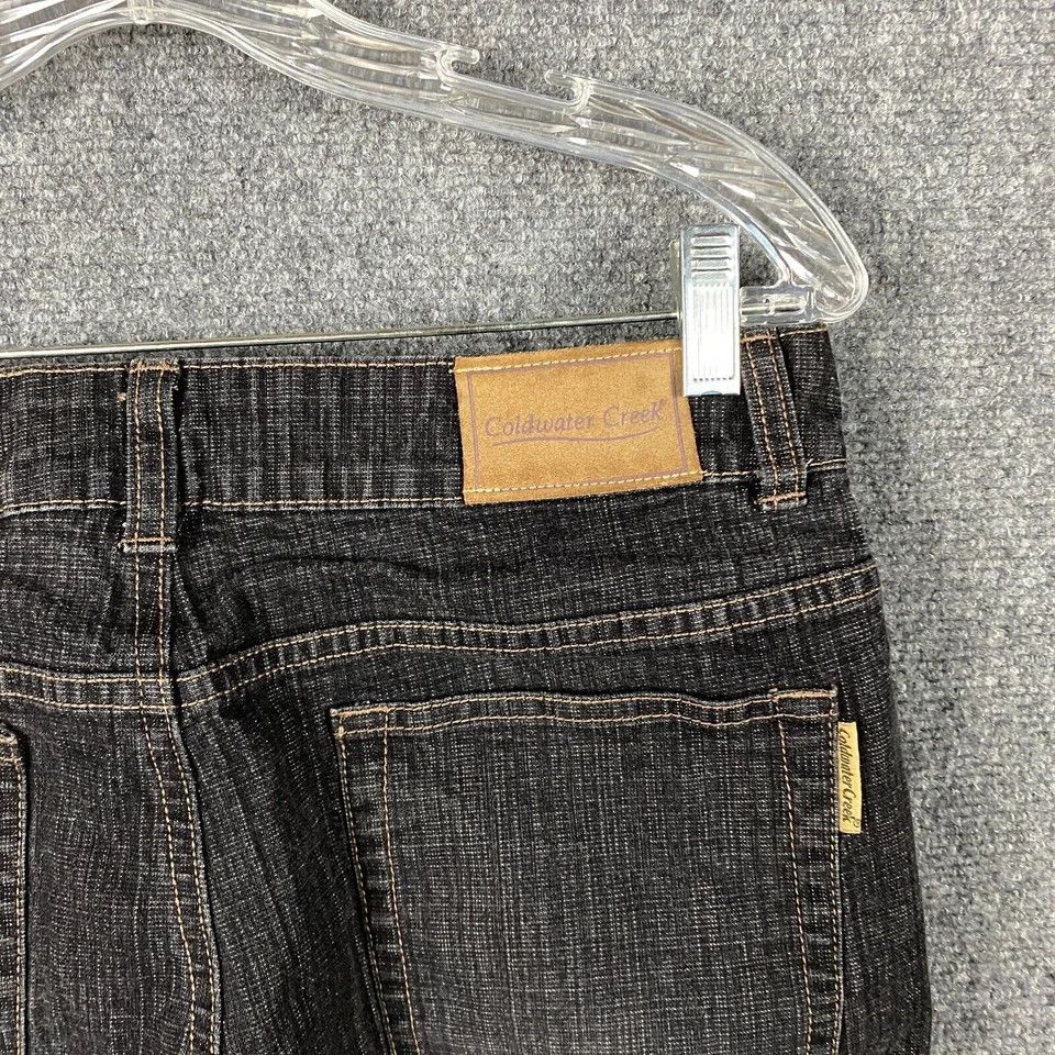 Coldwater Creek Coldwater Creek Jeans Women's 12P Straight Leg Denim Cotton Size 34" / US 12 / IT 48 - 9 Thumbnail