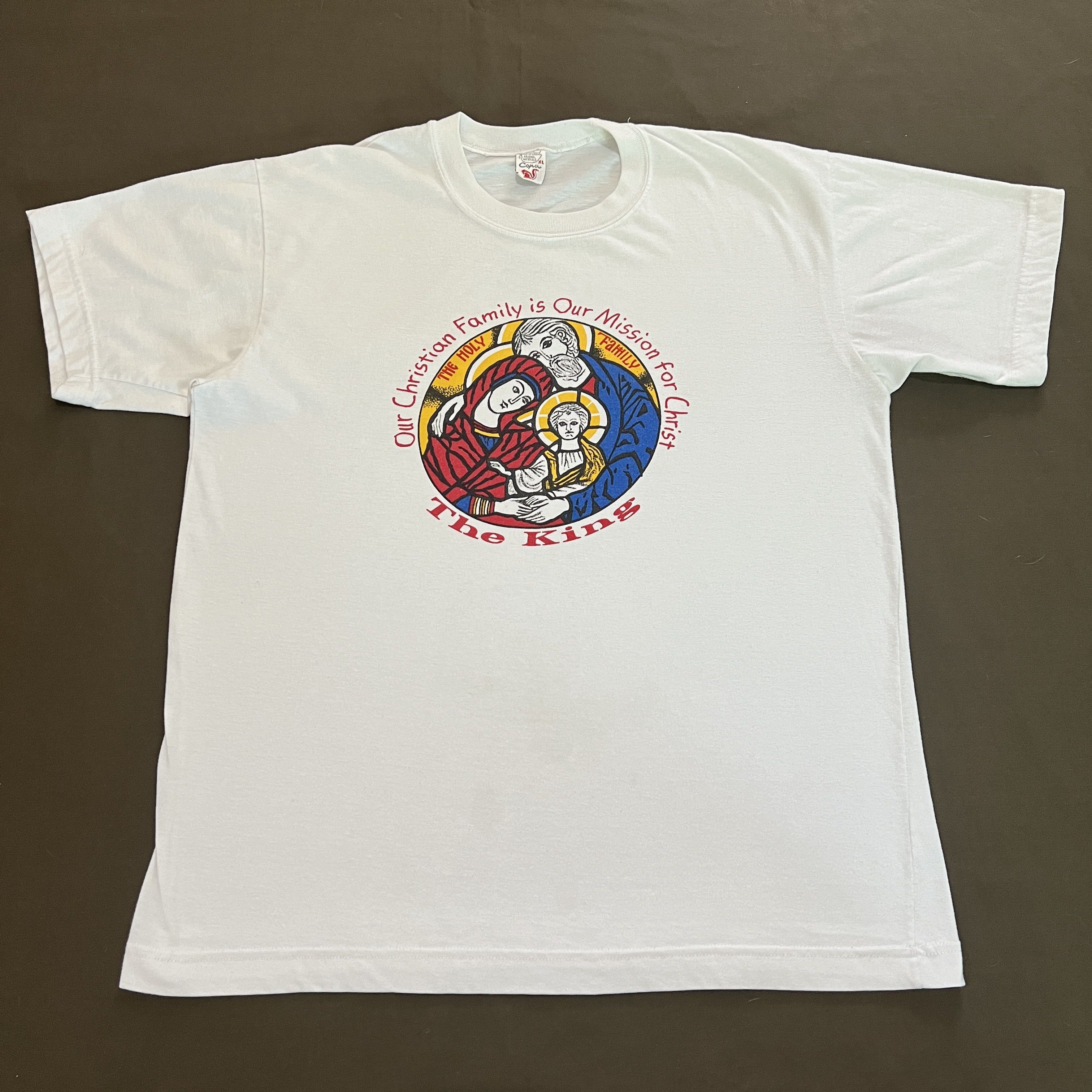 Vintage Vintage Y2K The King Jesus God Holy Bible Christ Promo Tee Size US XL / EU 56 / 4 - 2 Thumbnail