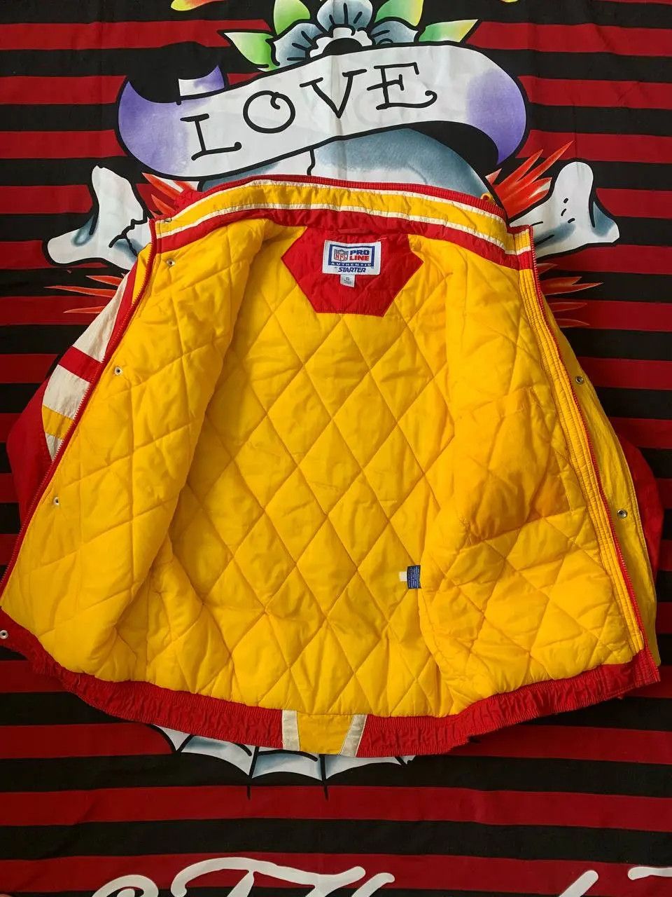 NFL Vintage Starter Pro Line Kansas City Chiefs NFL Jacket Sz S Size US M / EU 48-50 / 2 - 6 Thumbnail