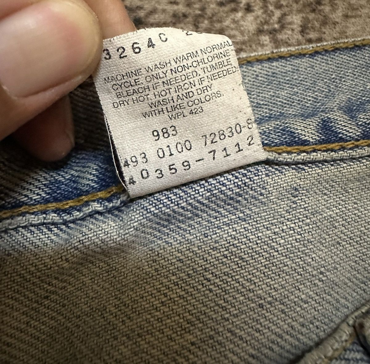 Levi's Levis Lot 550 Mens Shorts Baggy Jeans Size 40 Size US 40 / EU 56 - 4 Thumbnail